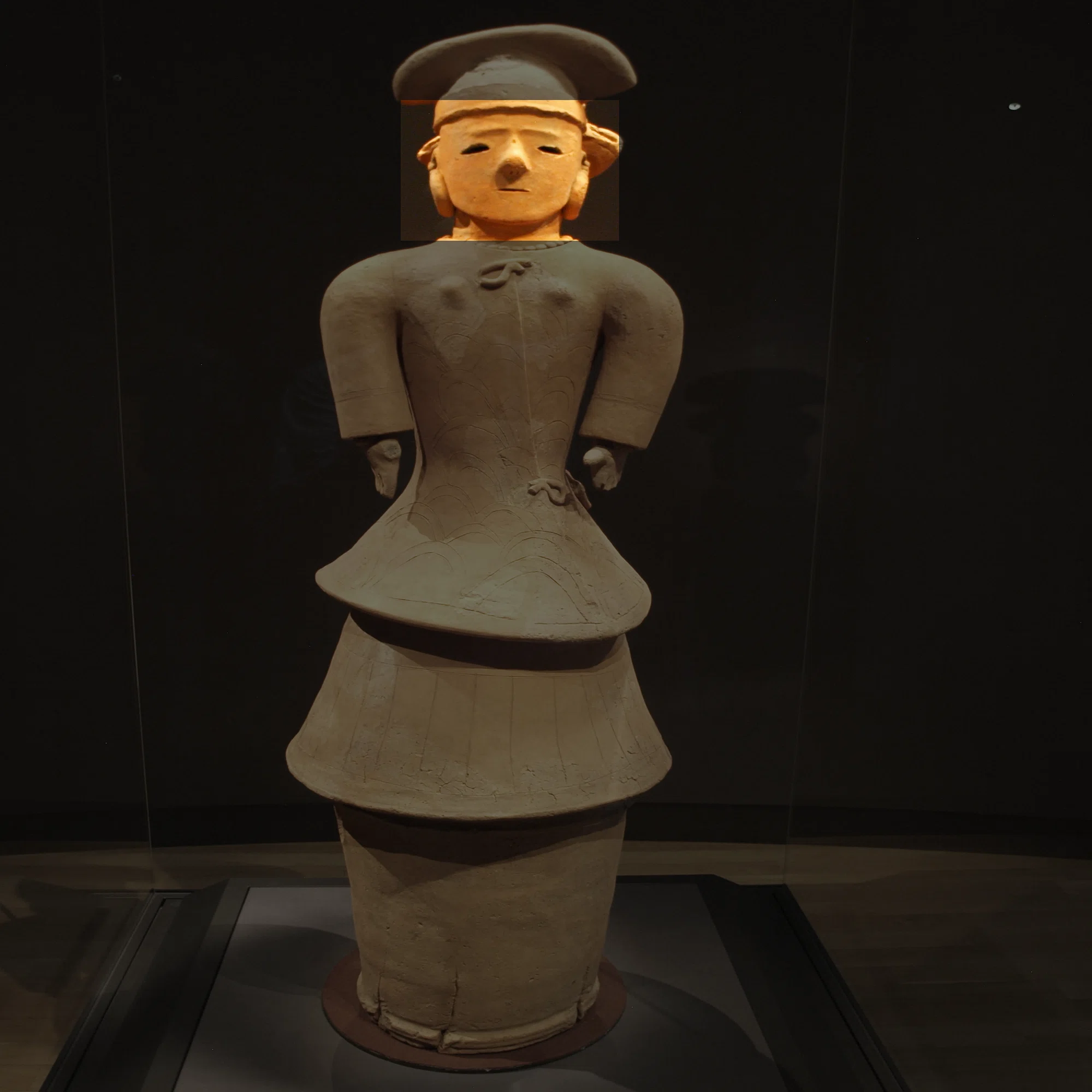 ただ今展示中①重要文化財《埴輪 盛装女子》古墳時代 6世紀 東京国立