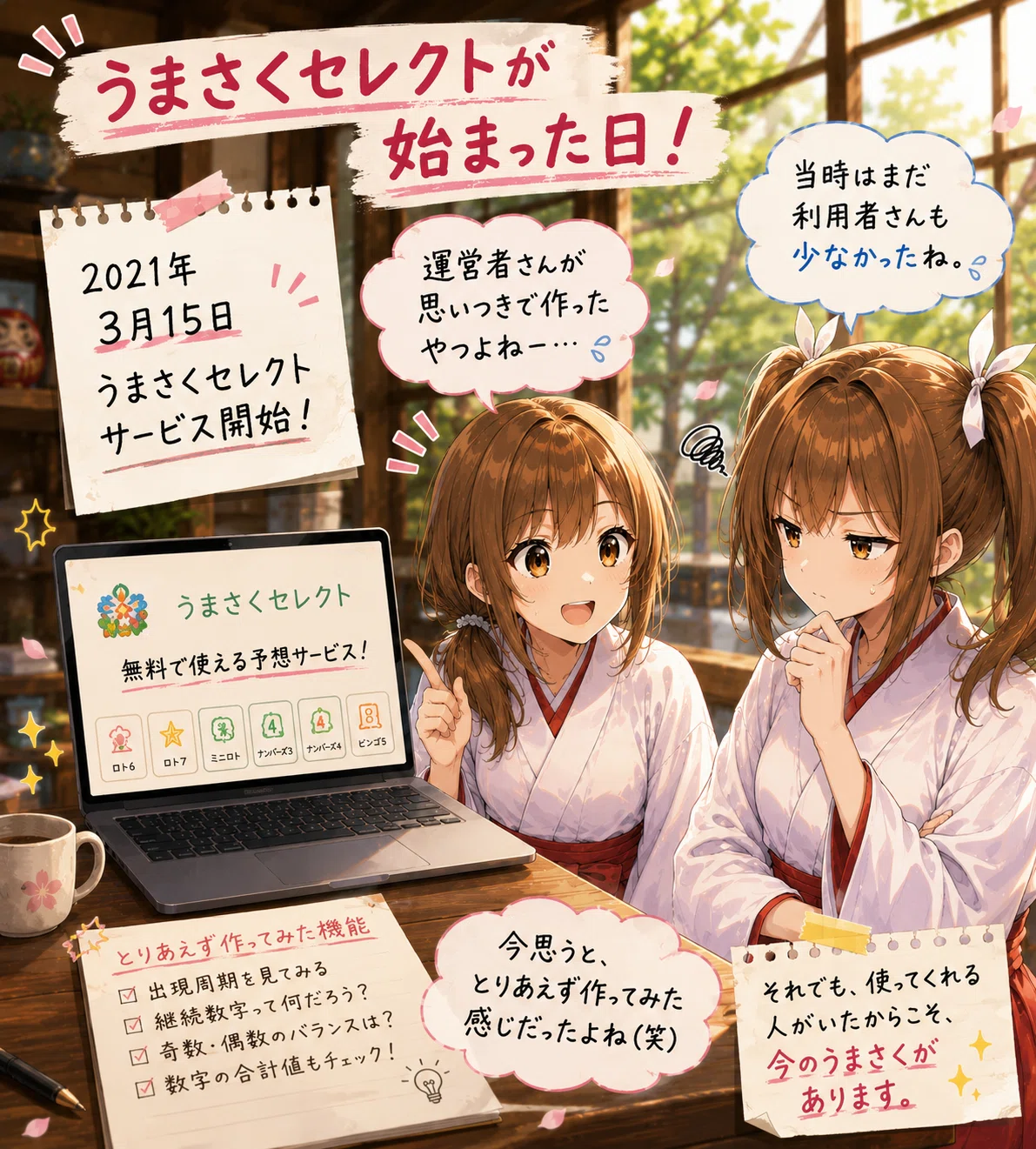 当選報告研究】無料の頃から4年7か月。その先で届いた2等当選のご報告