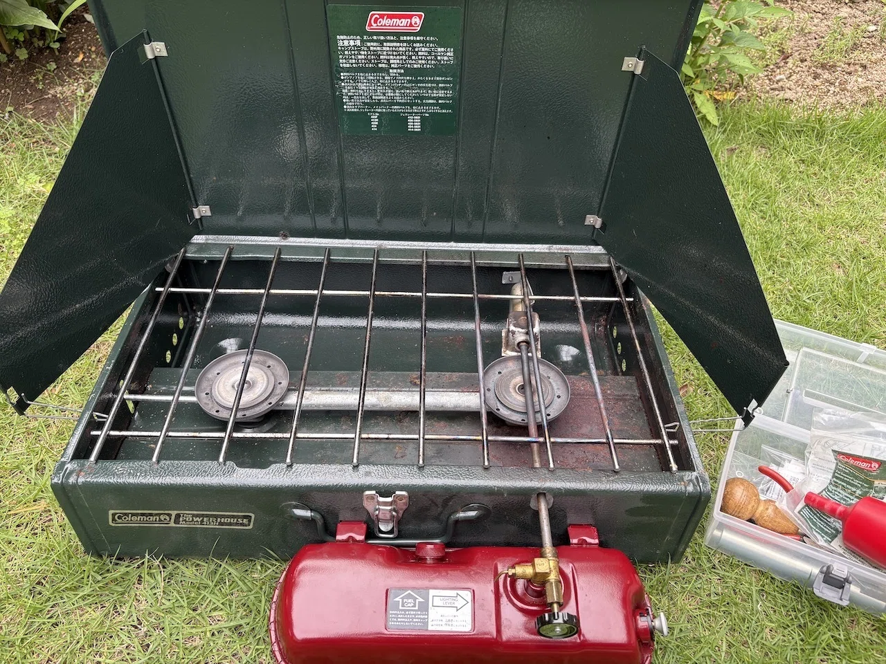 何十年ぶりの目覚め！ Coleman 413Hをメンテしてみた｜Tinkerer's Notebook