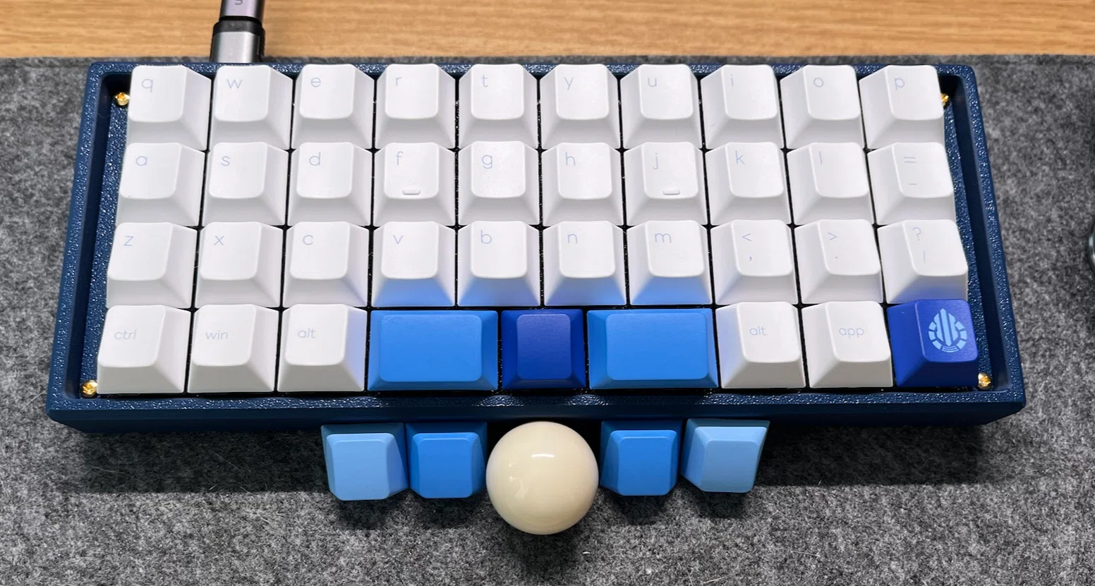 40Plusという自作キーボードを作ったよ｜Kz