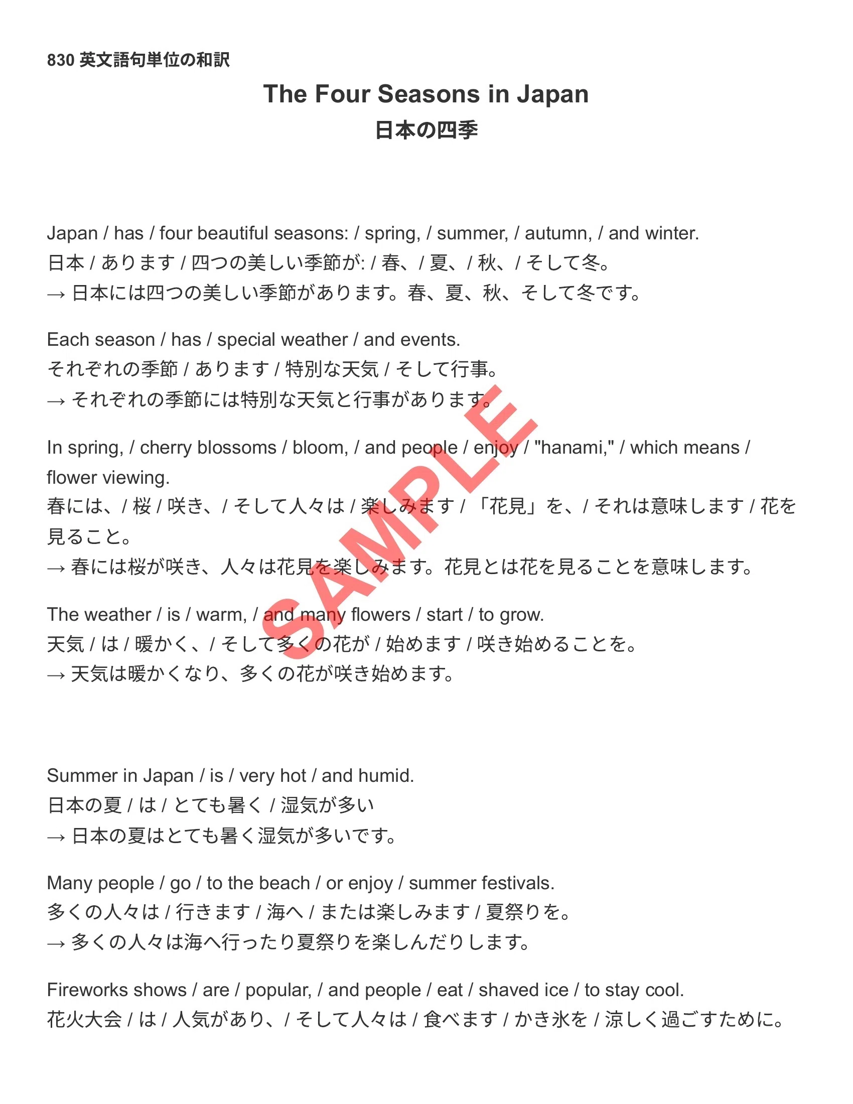 日本地理シリーズから学習する英語長文の勉強の仕方【CEFR A2相当