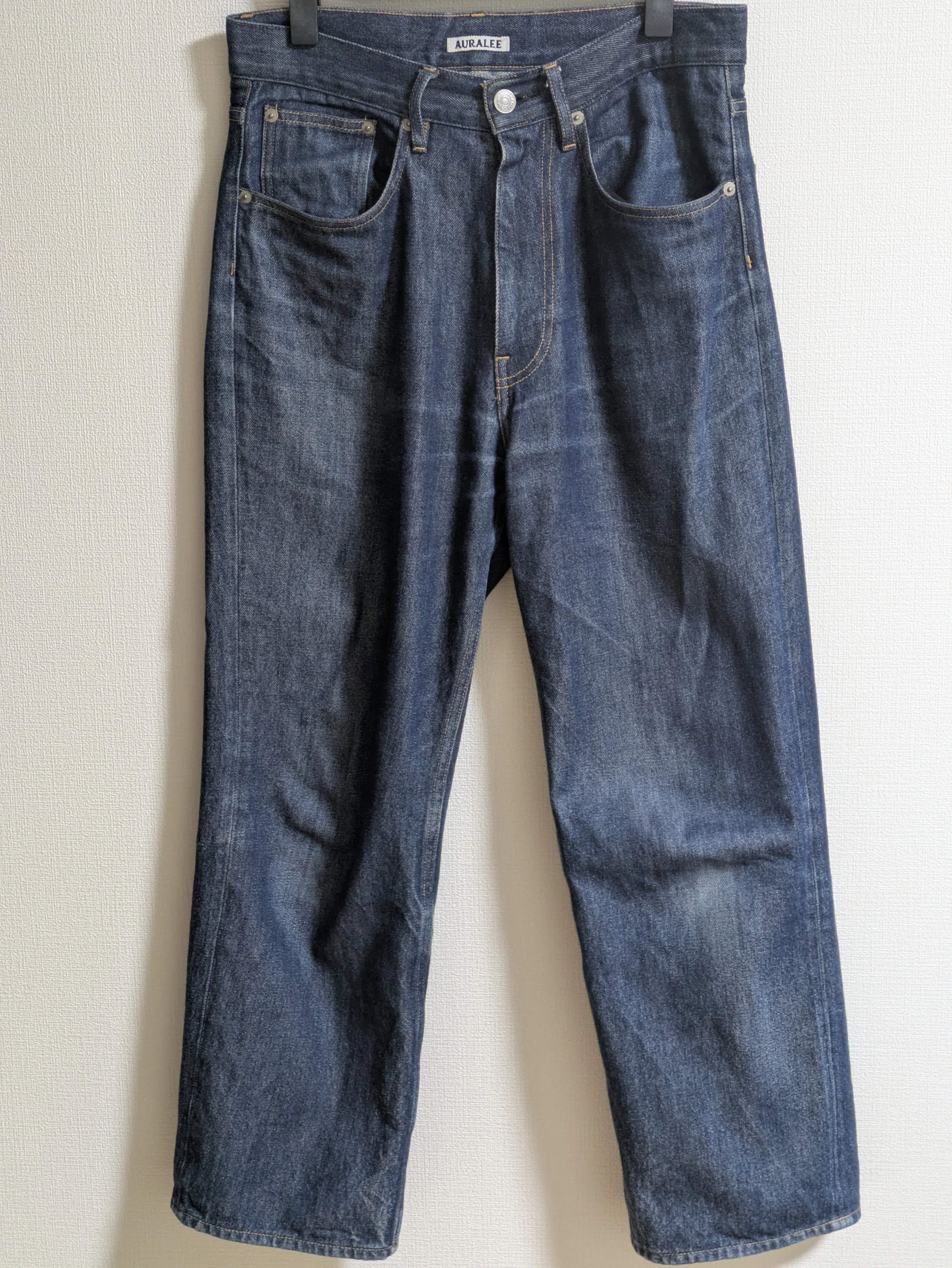 28| AURALEE HARD TWIST DENIM 5P PANTS ｜つか