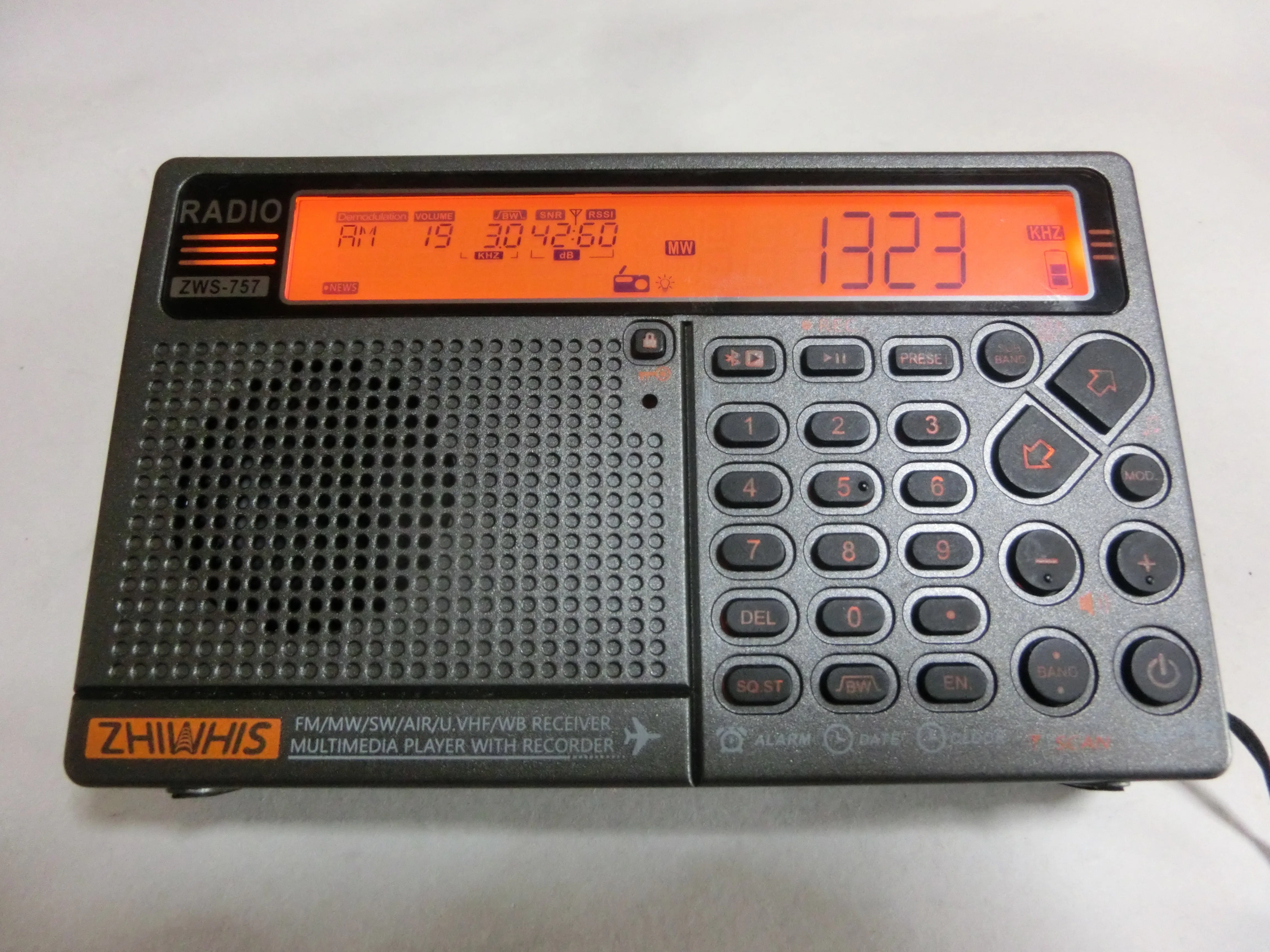 久々に短波ラジオのZWS-757を引っ張り出して使ってみた｜ごくらく