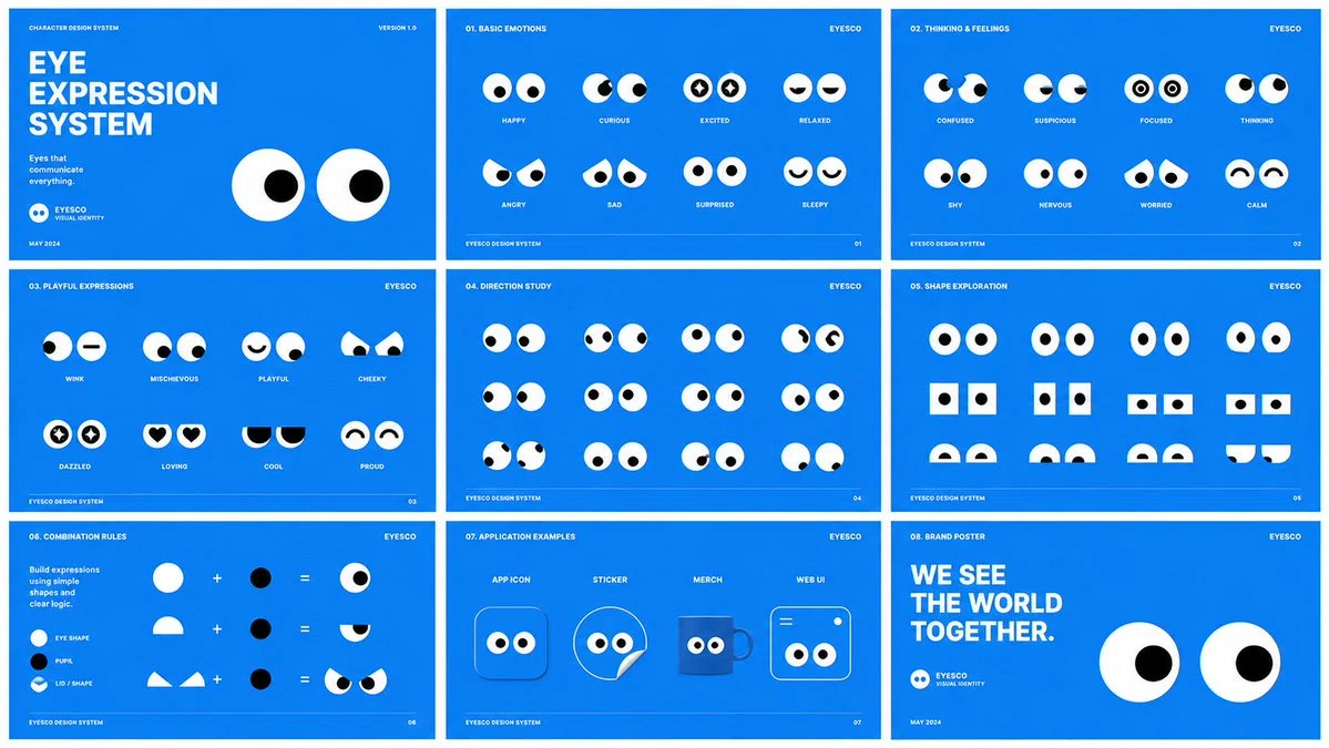 Eye Expressionのスライド例