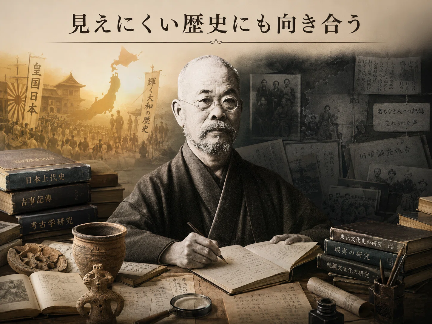 喜田貞吉―歴史の暗部に向き合った徳島の知性～徳島の偉人を訪ねる旅