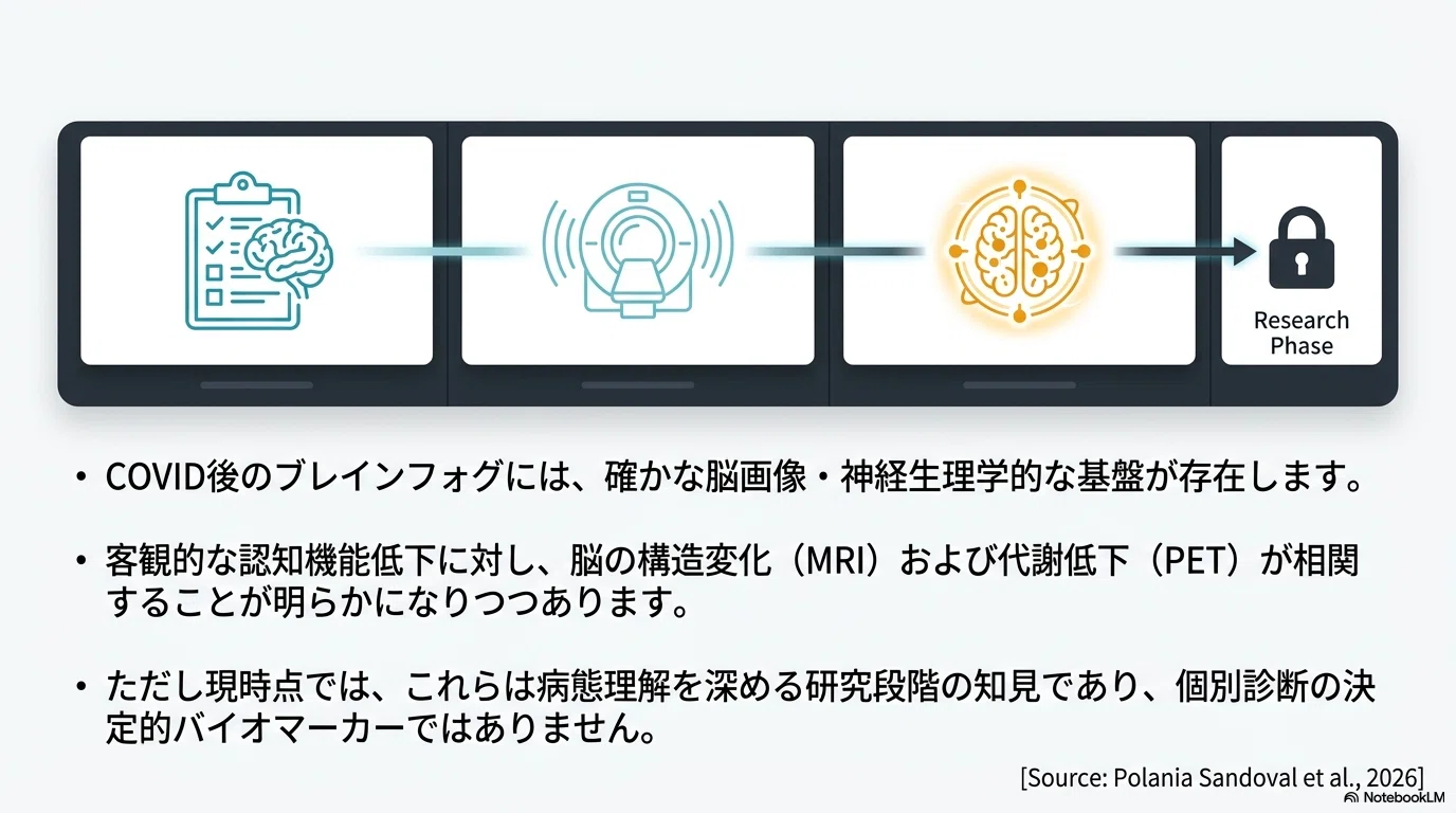 COVID後brain fogの形態・代謝変化の追求｜Makisey