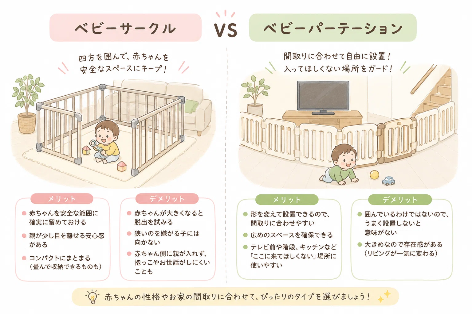 はいはい対策、はじめました。｜ルスツ