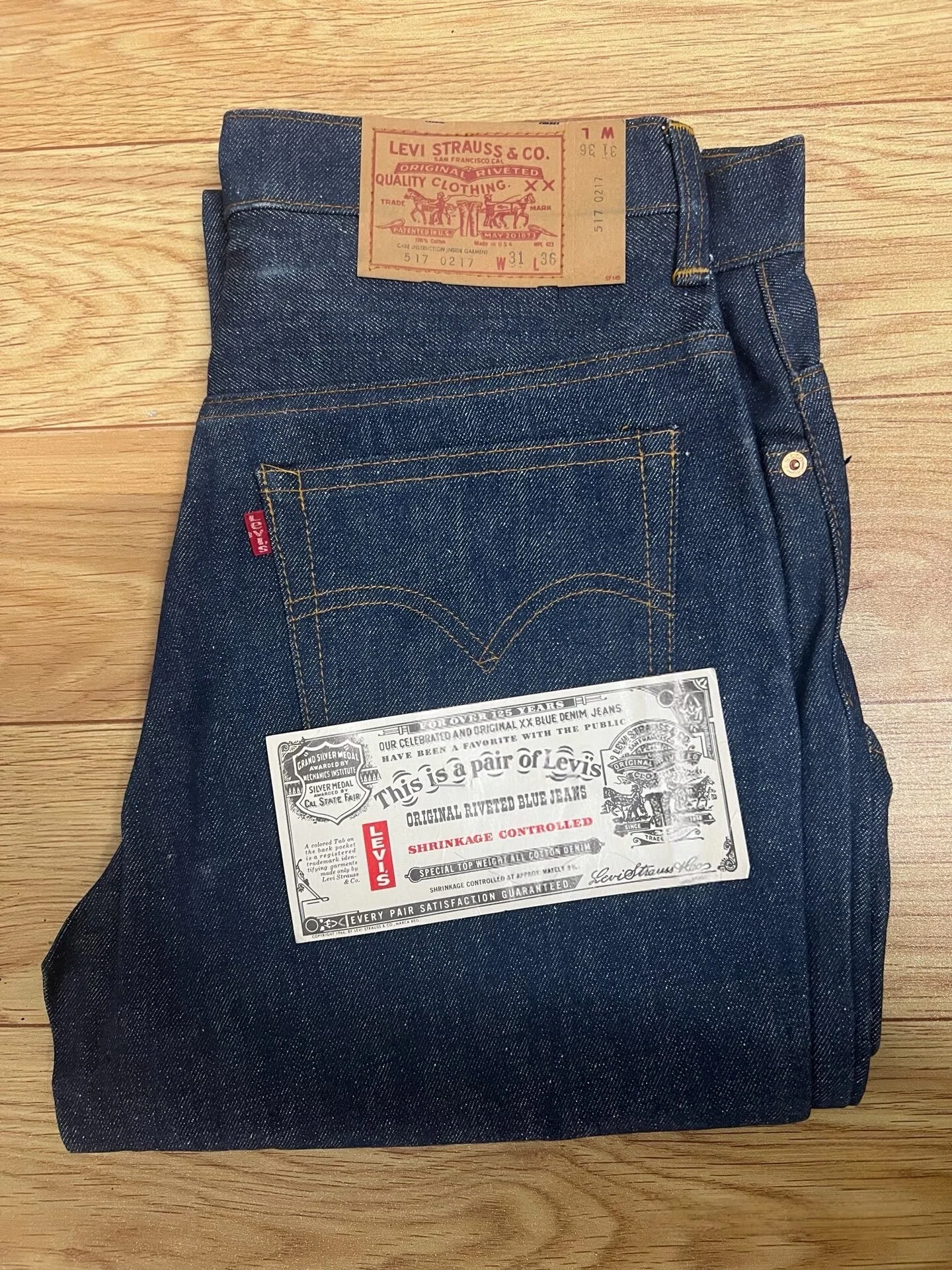 70s Levi's 517 レア 極美品 【501 XX 66 前期/後期 】 Levi's Vintage Clothing 501 (1966 Model) & 70s Deadstock Levi's