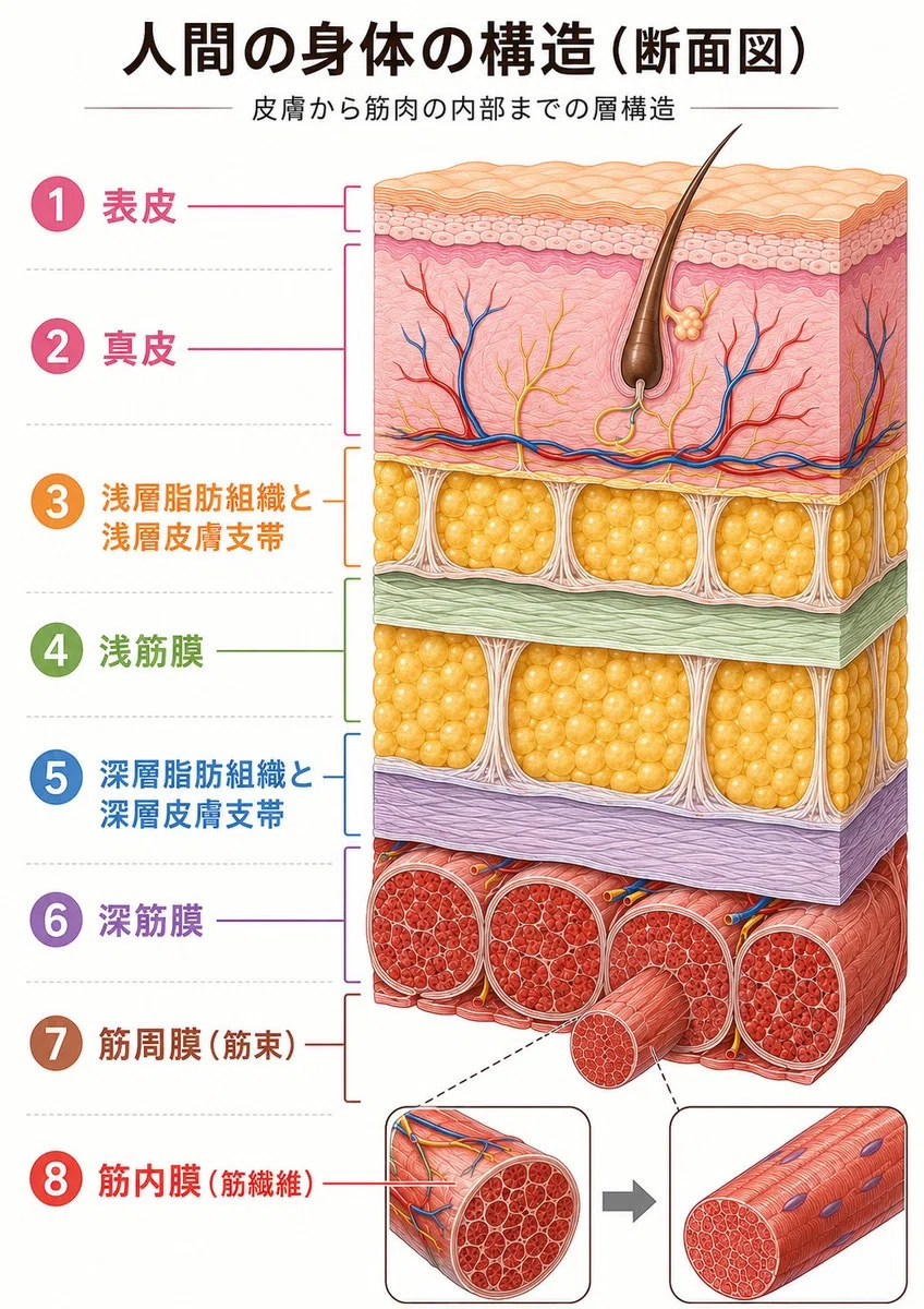筋膜を知る【#1筋膜の解剖学と浅筋膜】｜新小岩駅前整体院とChatGPT