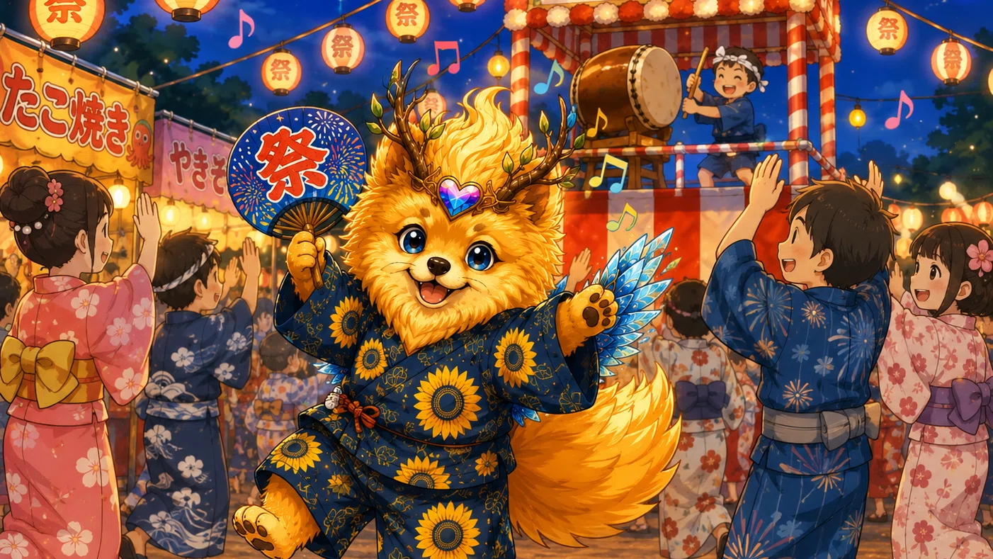 クラフト333) お祭り 夏祭り 縁日 屋台 花火 動物 カード アルバム