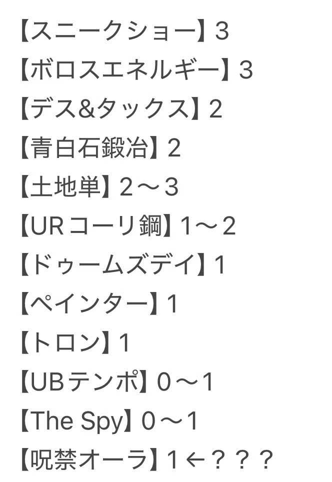 MTGレガシー】KMCIT優勝雑記+使用リスト簡易解説【青黒オムニテル