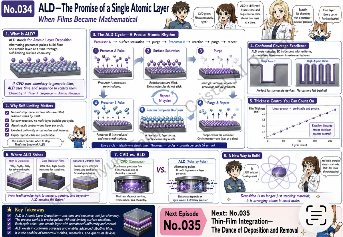 NO.034 ALD — The Promise of One Atomic Layer at a Time｜Cristal AI Design