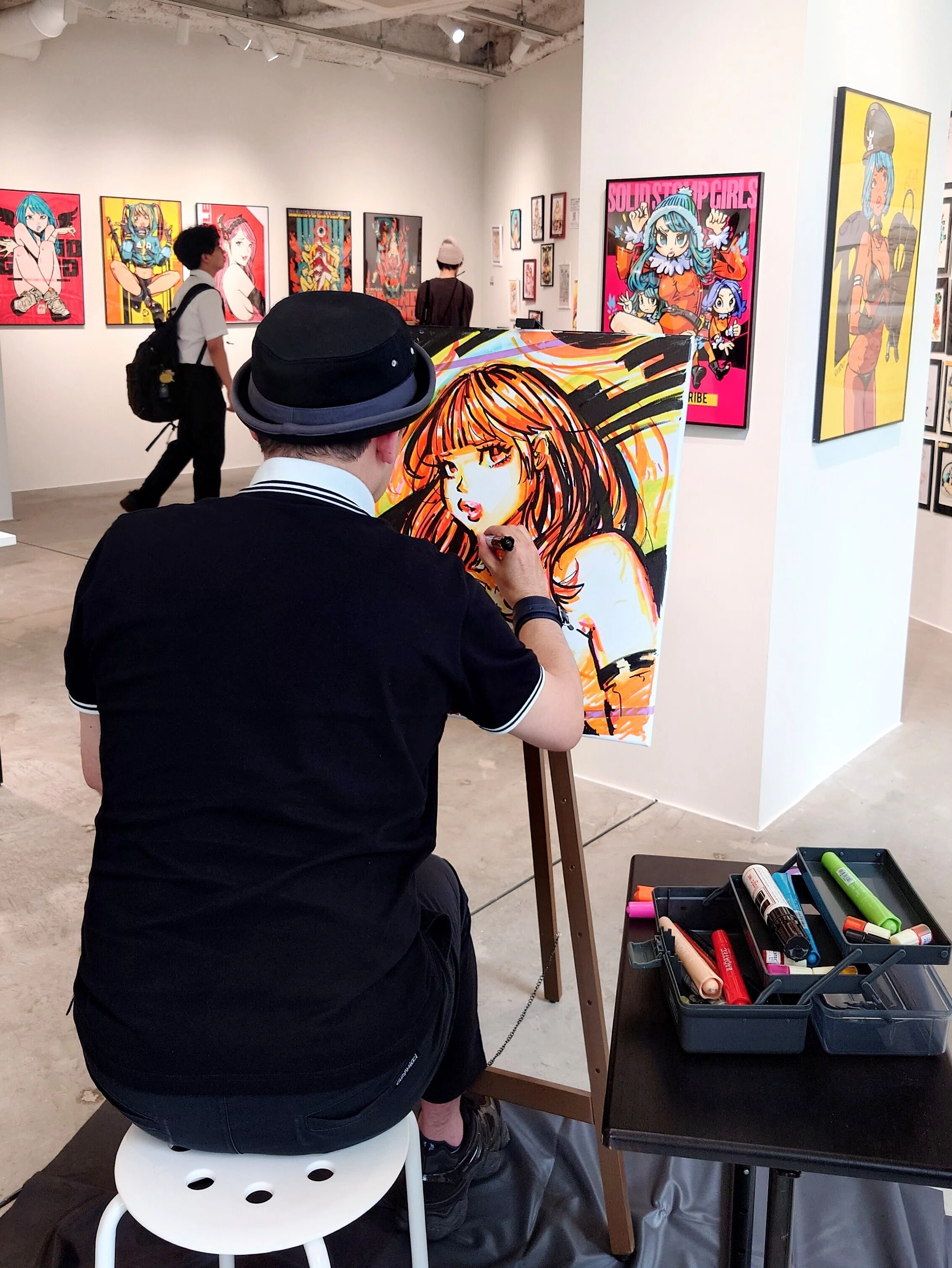 裏原宿でKENTOOさんの作品にノックアウトされました｜ウクモリ ヒロオ