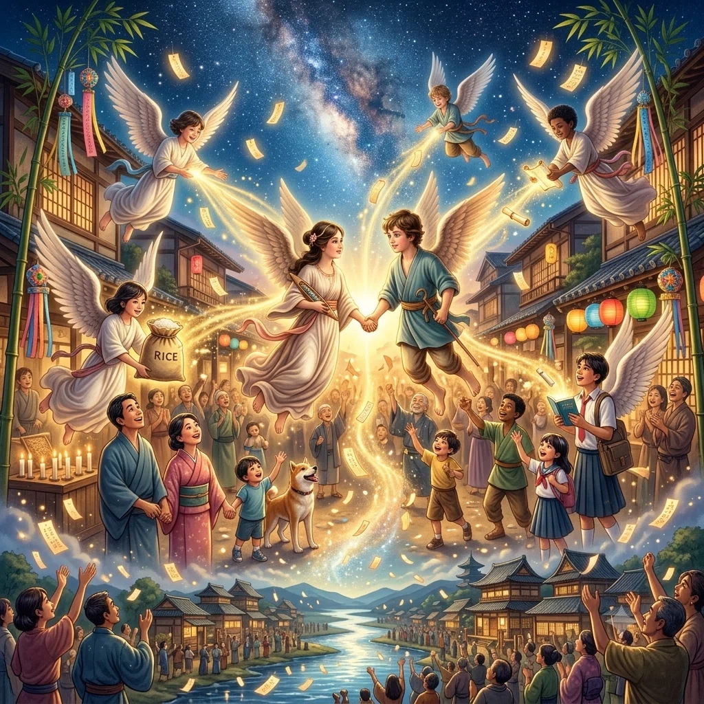 大天使チャミュエル🩷と七夕🎋の魔法のワーク🪄であなたの探し物🫂は