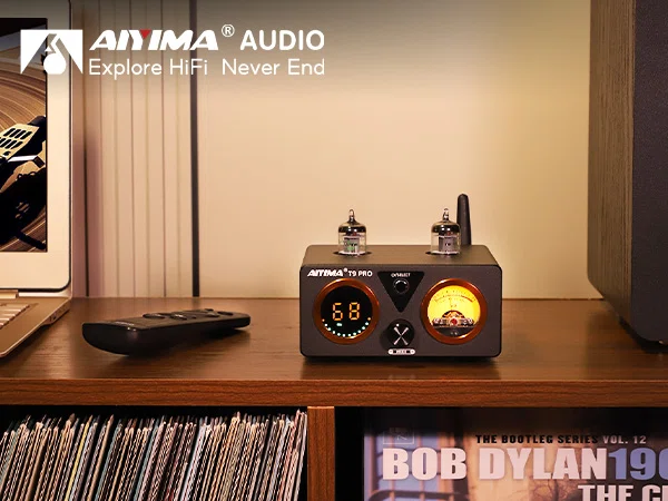 AIYIMA T9 PRO 200W Bluetooth 5.2 真空管アンプ D級HiFiデジタル