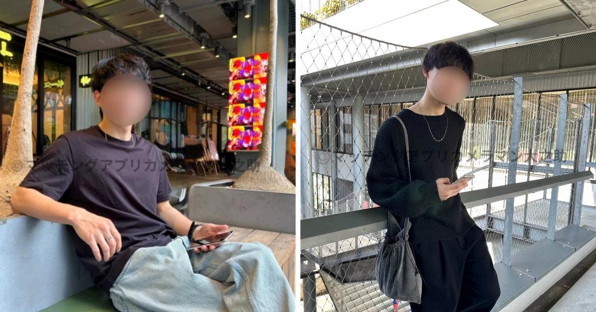 マッチングアプリ専用カメラマンが東京・渋谷の宮下パークで撮影した爽やかな男性プロフィール写真