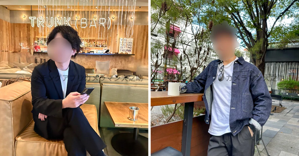 東京のハイセンスなブティックホテルでカメラマンが撮影したマッチングアプリ用男性のこなれ感ある写真