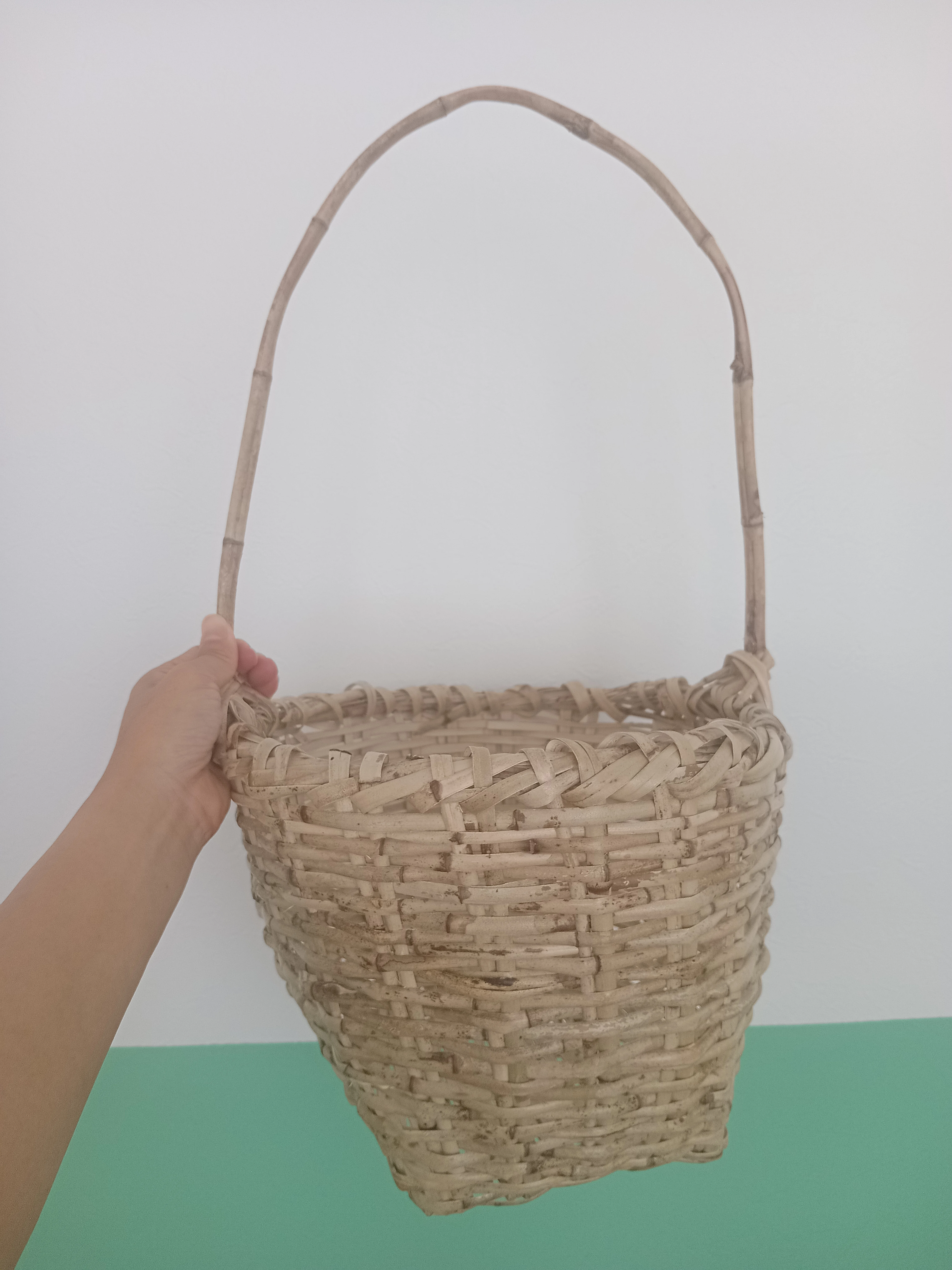 沖縄の自然素材　手作りかごバッグ とうづるもどき 一点物 🇯🇵沖縄】トウヅルで作る初めてのカゴバック｜リエ｜畑と旅とやさしい