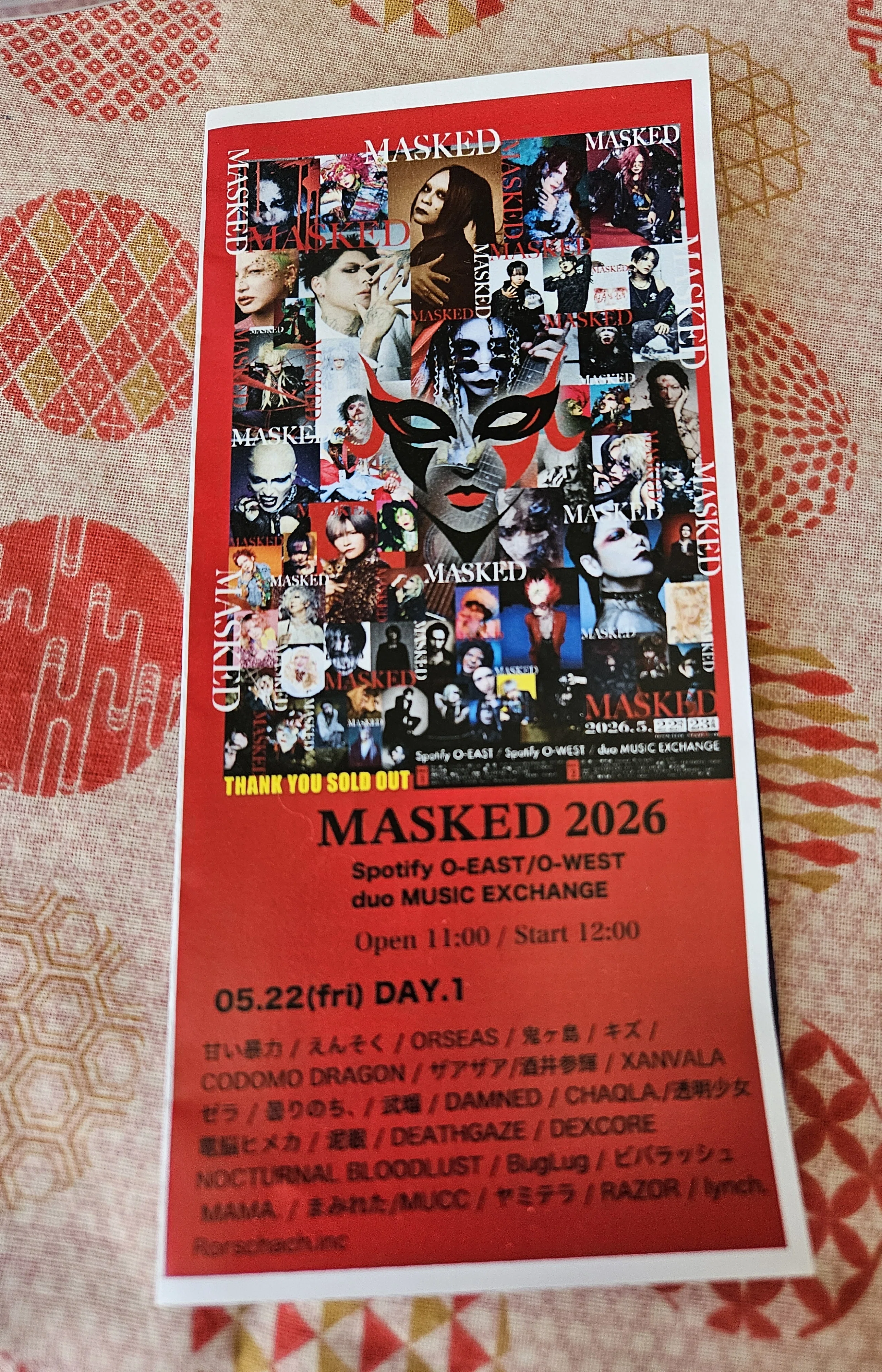 2026/05/22『MASKED2026』DAYS1｜ABさん