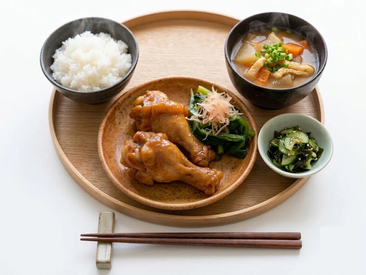 ホットクックで鶏肉の甘辛煮｜やわらかく煮えて味しみもよい一品