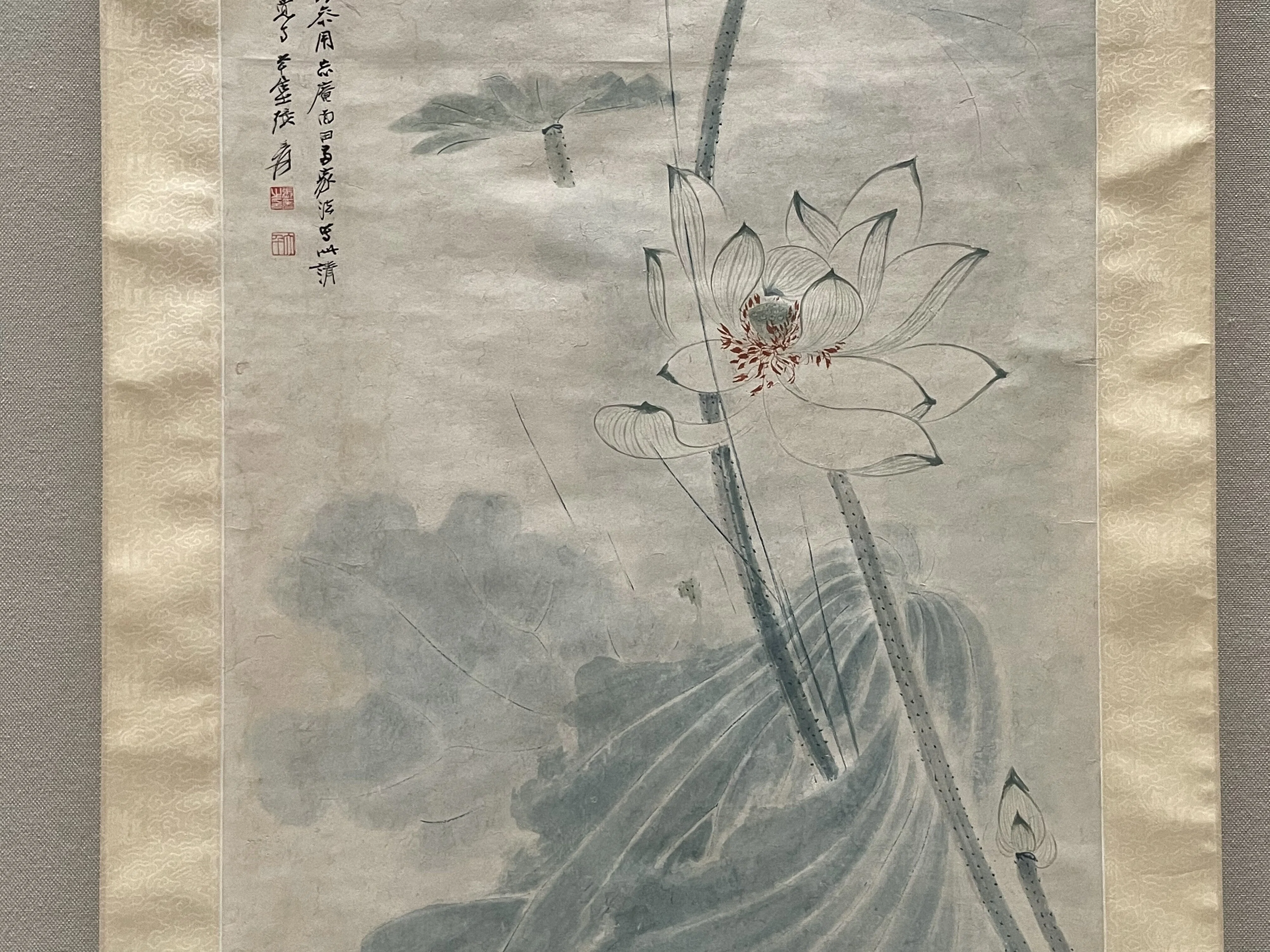蓮の花をテーマにした中国絵画に惚れました……東京国立博物館 東洋館