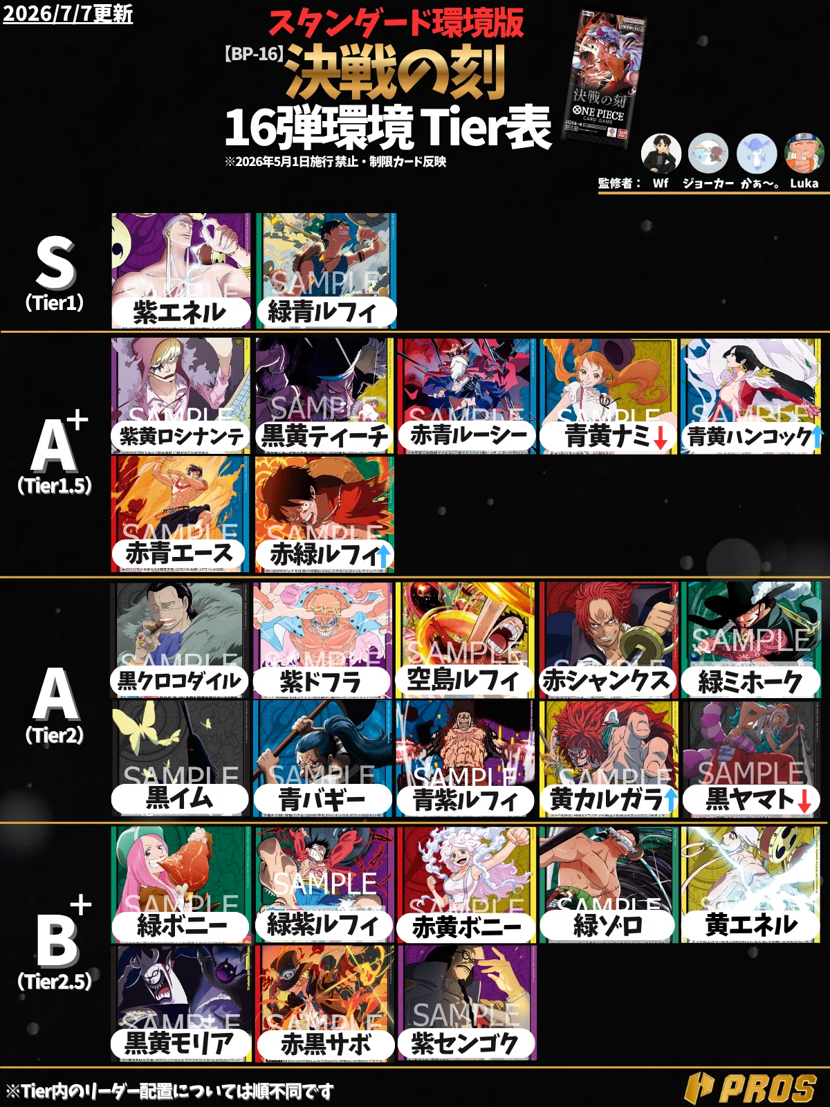 PROS】週間環境考察【7月第1週】｜TCG攻略note PROS（プロズ）