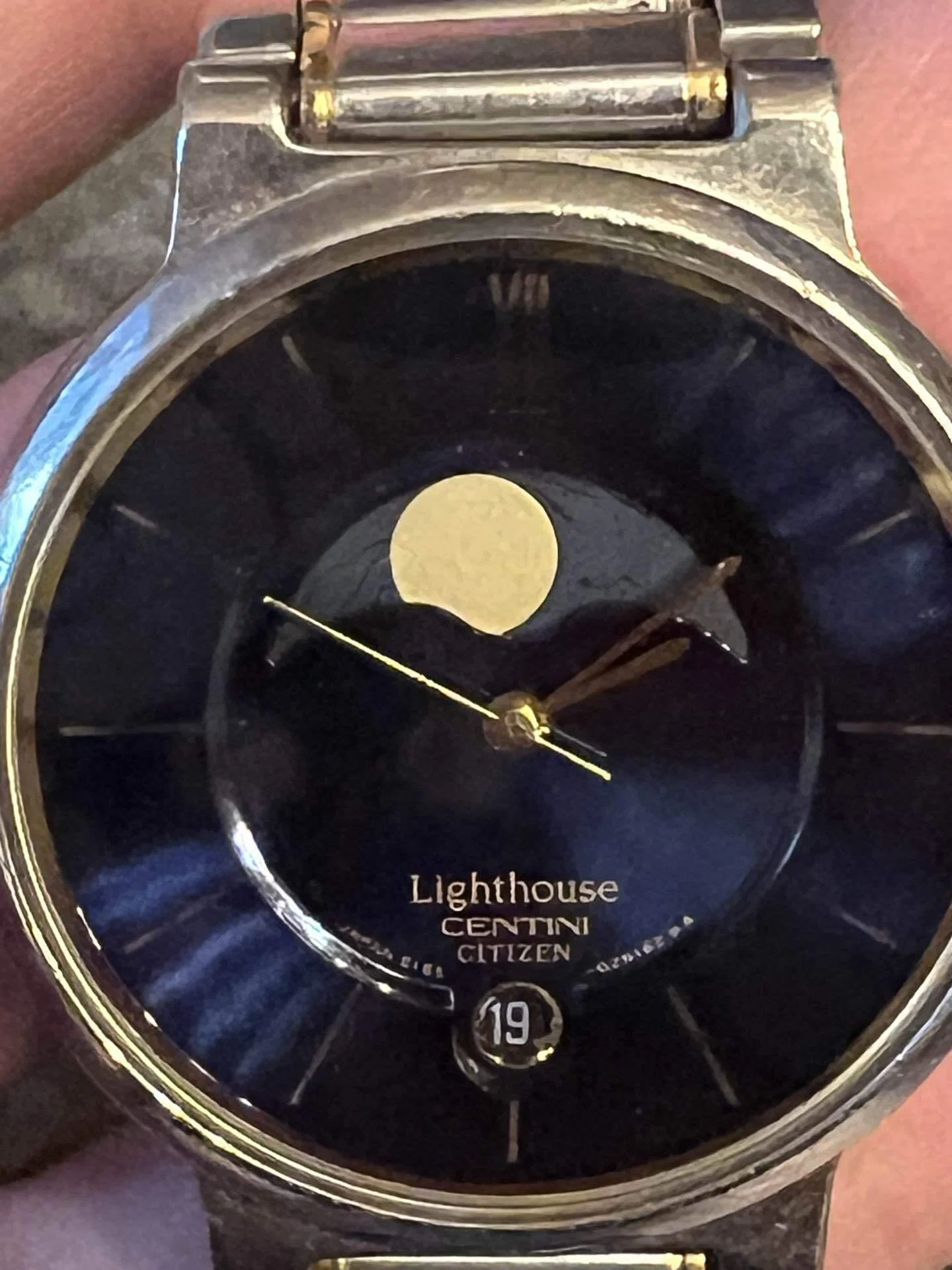 ヴィンテージ腕時計CITIZEN lighthouse ムーンフェイズ｜時代の脇道