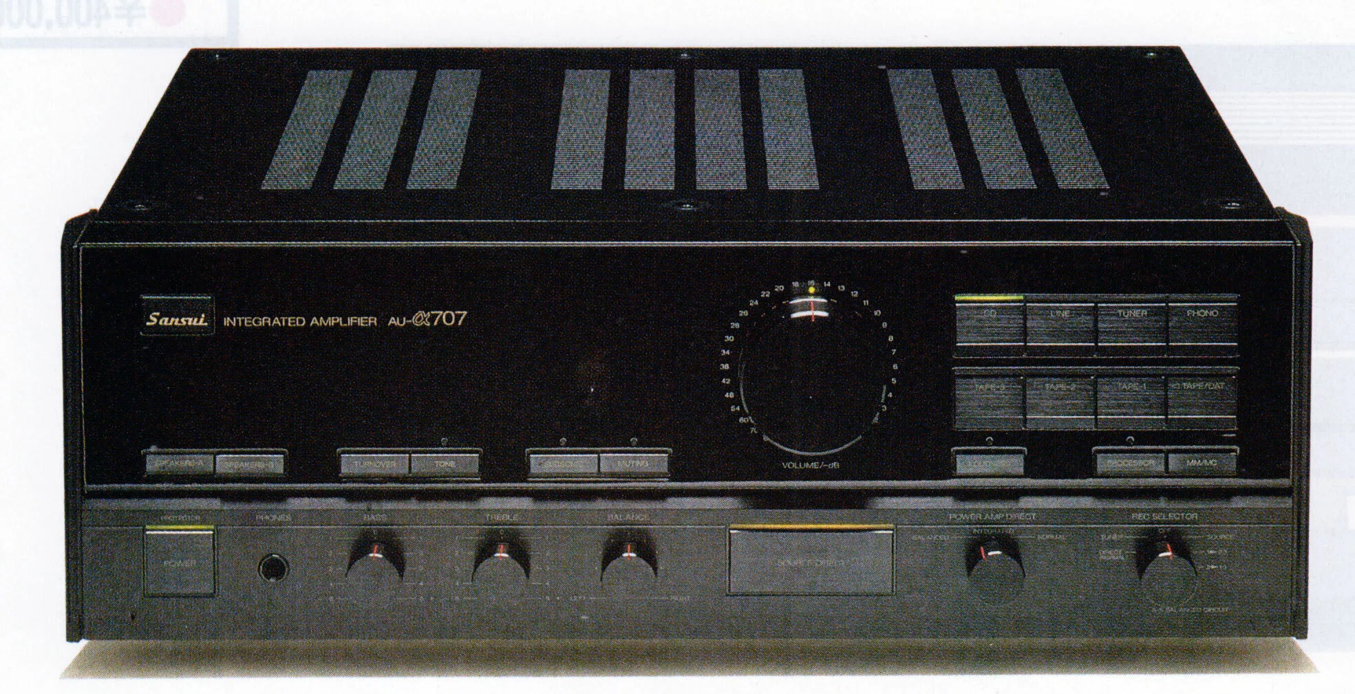 1987 Sansui AU-α707: The Unwavering Lineage of 'X-Balance'. Thick