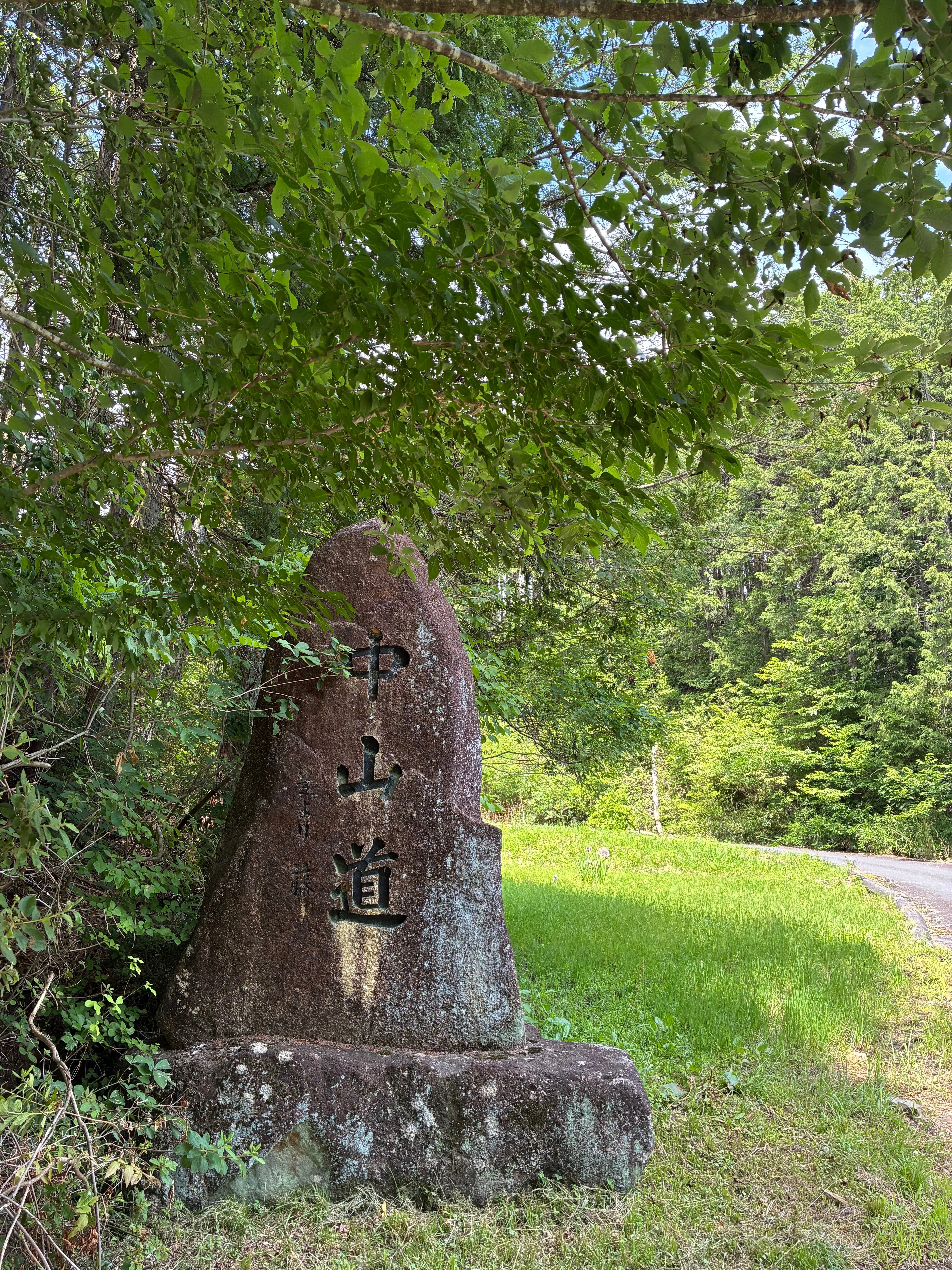 旧中山道ジョグしてきました（第三弾）大湫宿〜十三峠ぼたん岩｜ぐこ