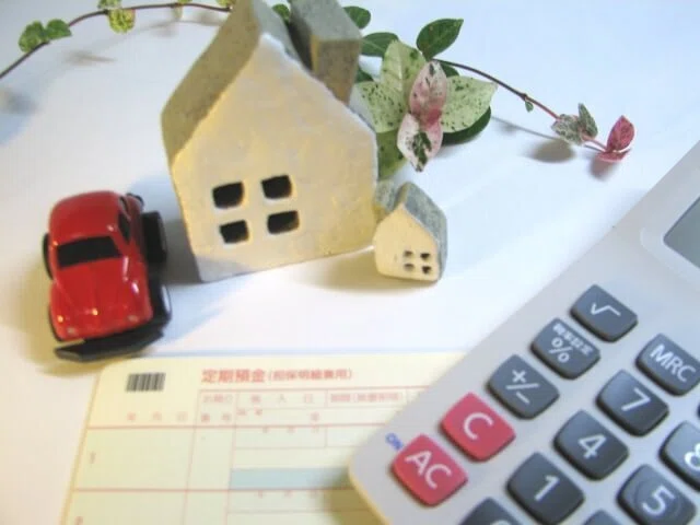 住宅、車、預貯金などライフプランに関わるお金のイメージ