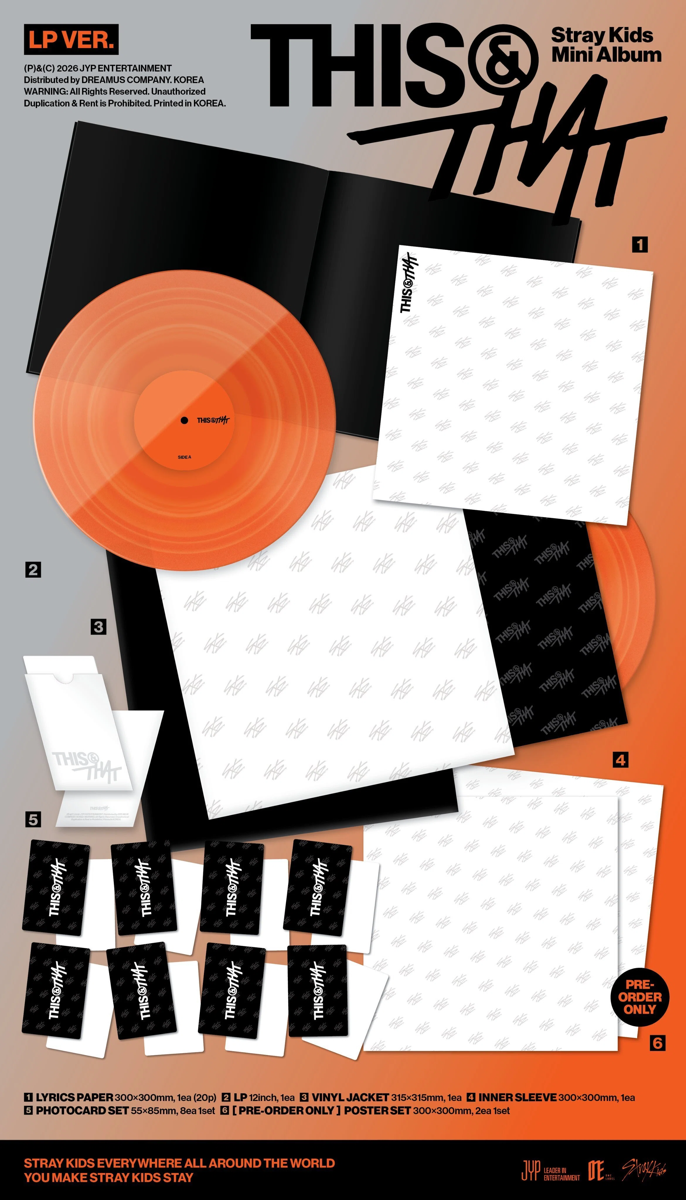 スキズ THIS&THAT Targe & t限定 Vinyl ヒョンジン スンミン