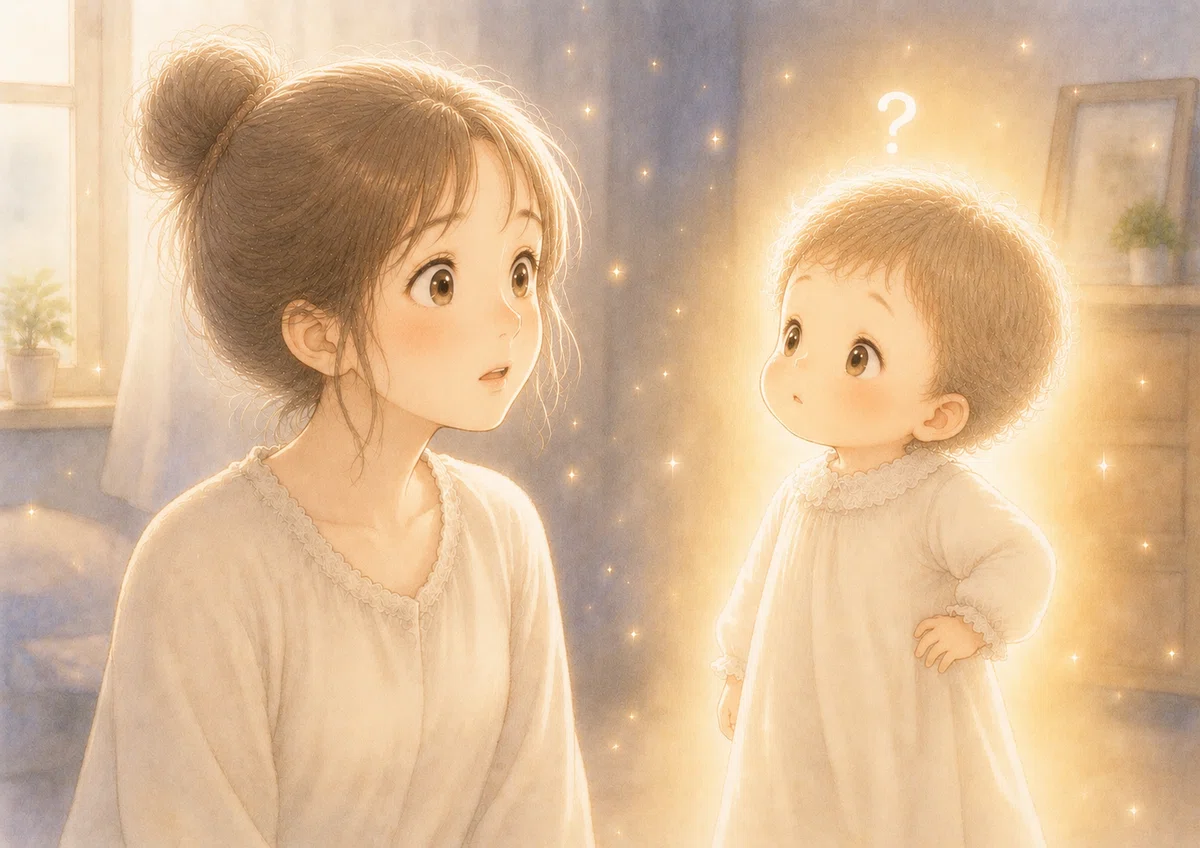 ママ。完全停止。みずくさんは「？」って顔。