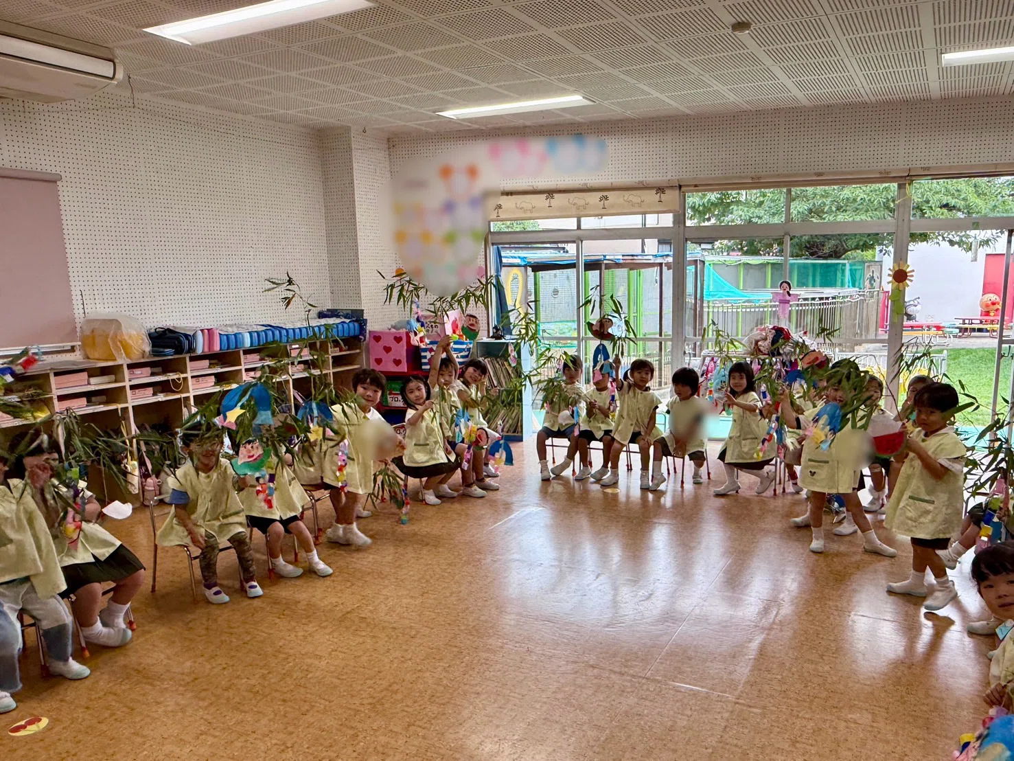 年中】七夕🎋⭐️｜白ゆり幼稚園