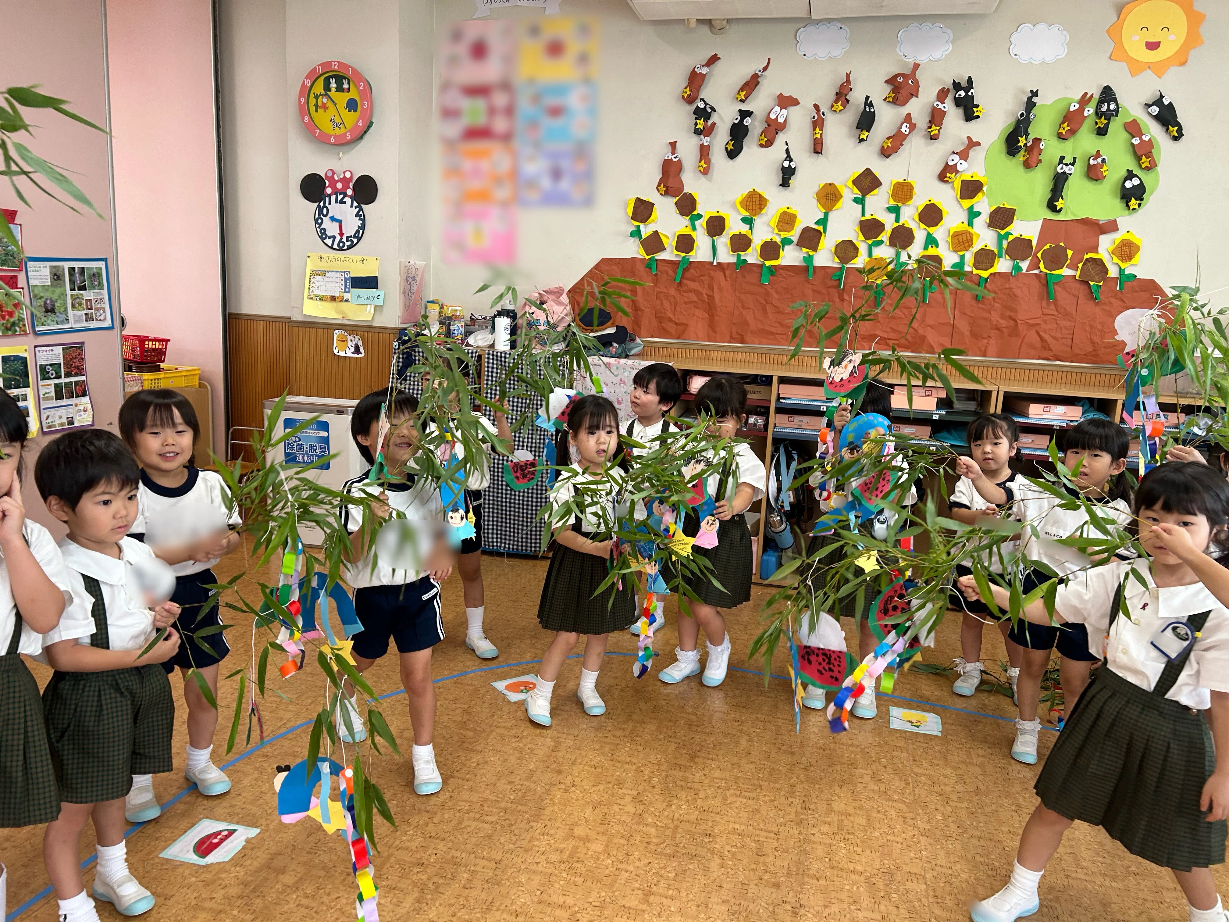 年中】七夕🎋⭐️｜白ゆり幼稚園