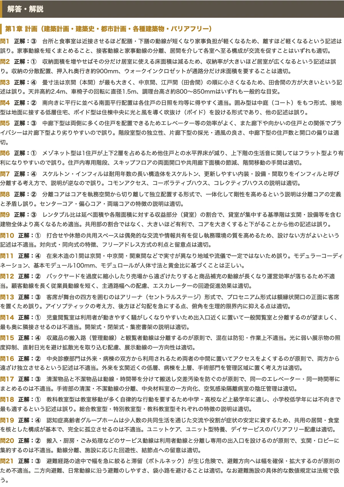 一級建築士 学科試験】対策 PDF問題集 全250問＋解答・解説付き