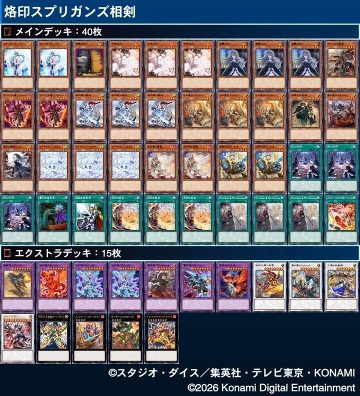 遊戯王【新規入り構築‼️】スプリガンズデッキ 40枚 遊戯王MD】烙印スプリガンズの構築・展開例とおまけ｜ネズミ
