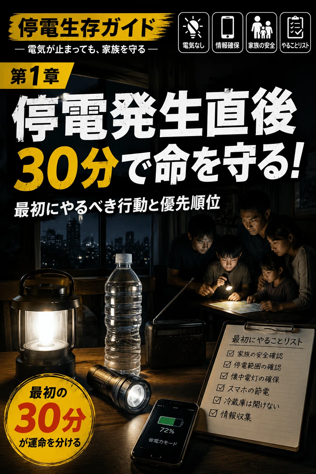Chapter 1: [Power Outage Survival Guide] The First 30 Minutes After a ...