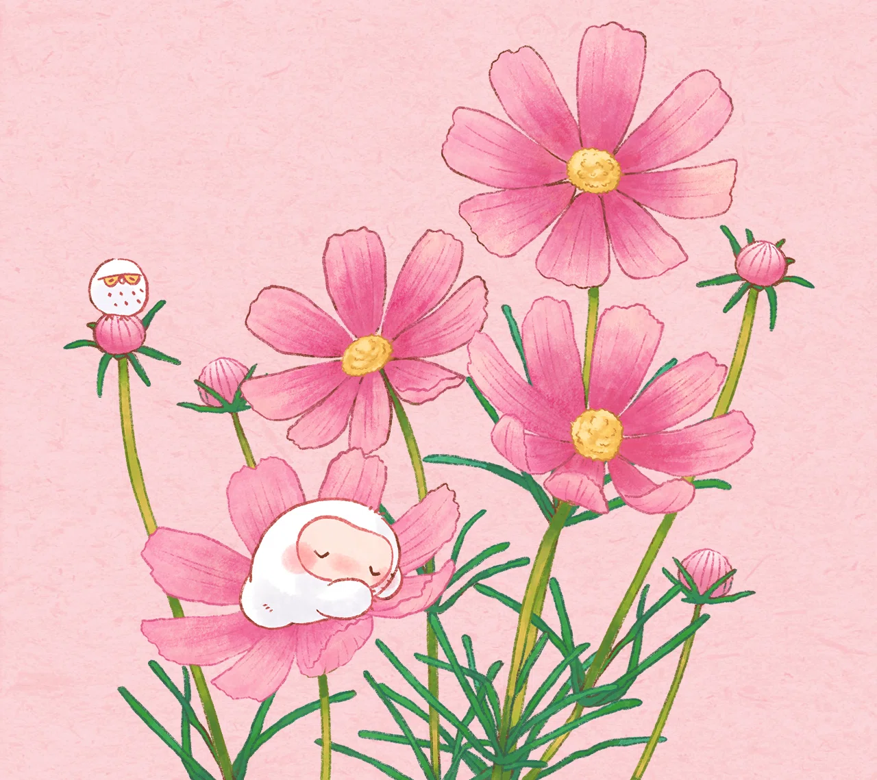 季節の花のイラスト｜SIFCA