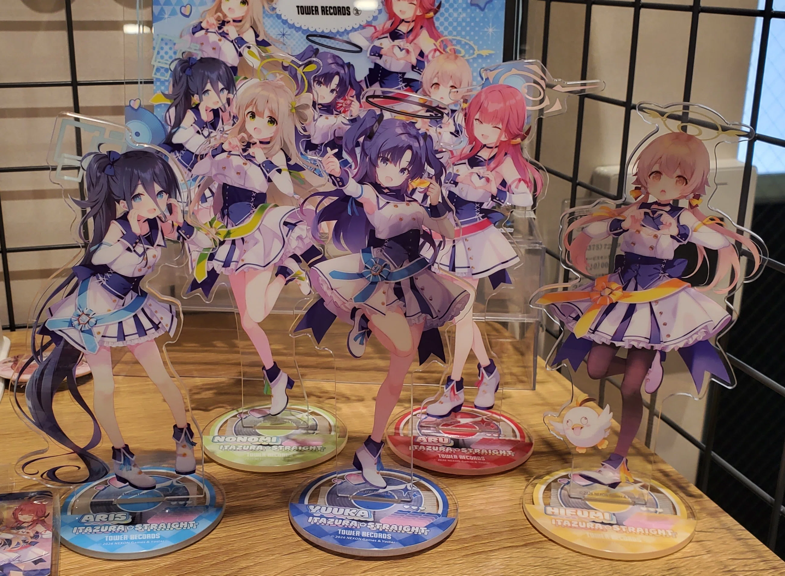 ブルーアーカイブ】『TOWER RECORDS CAFE』コラボ開催！（前期
