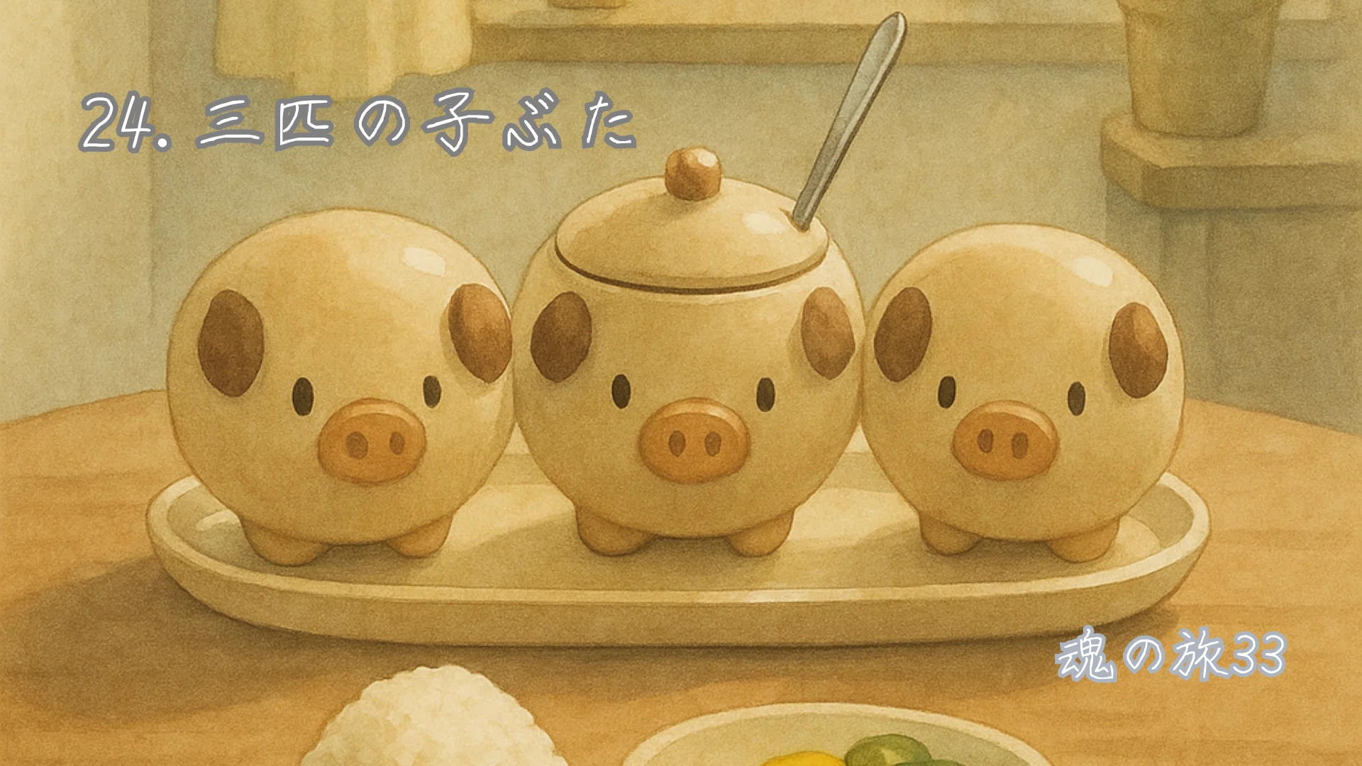 24.三匹の子ぶた｜魂の風便り