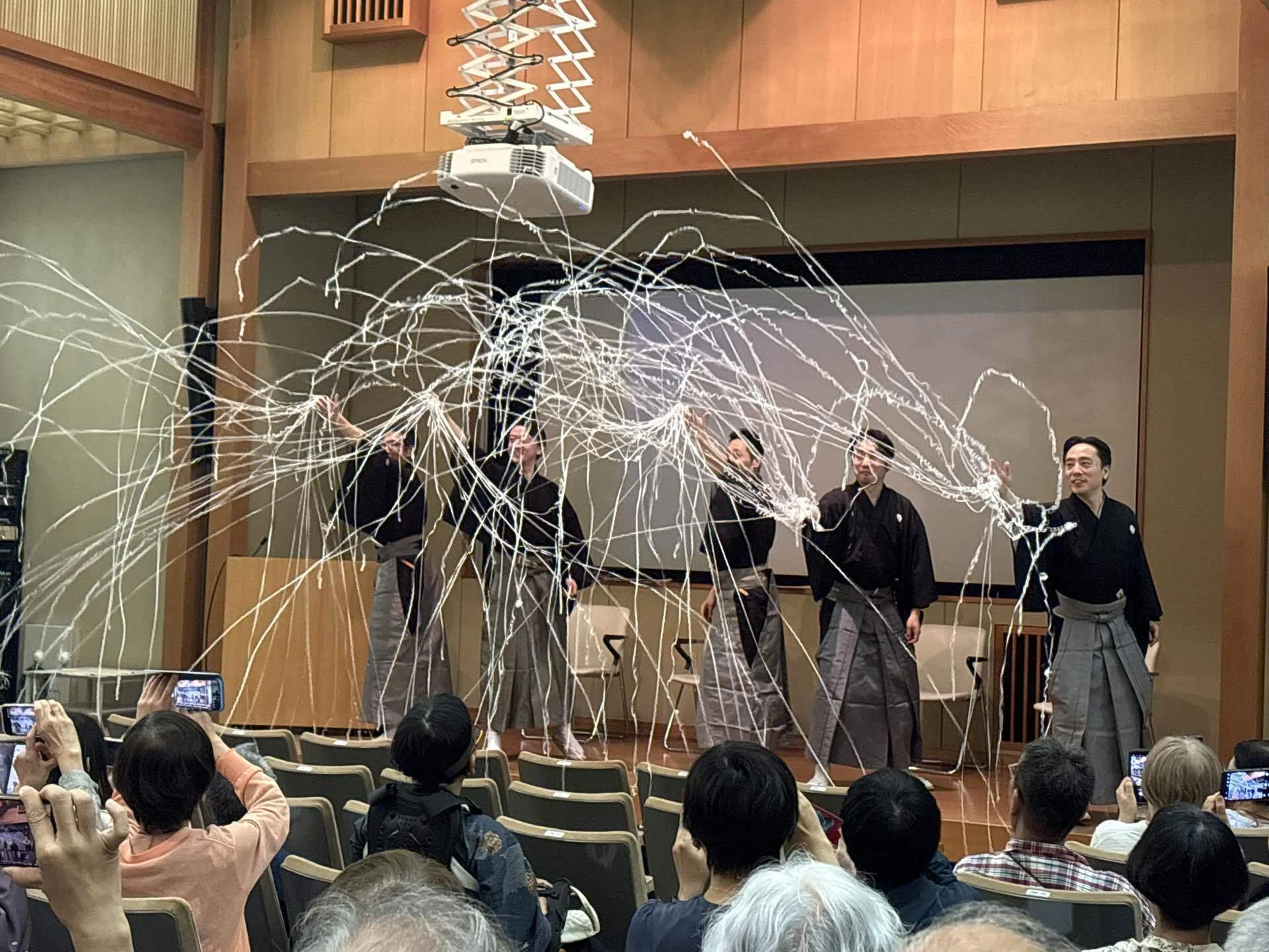 シテ方5人が集まると、こんなに面白い。「土蜘蛛」流儀横断講座レポ
