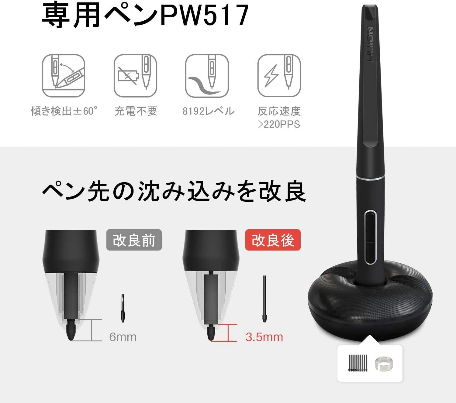 最強レビュー】HUION 液タブ Kamvas 12 豪華版 11.6インチ 人気