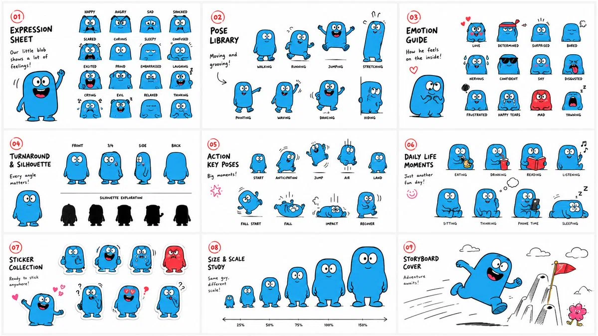 Expressive Characterのスライド例