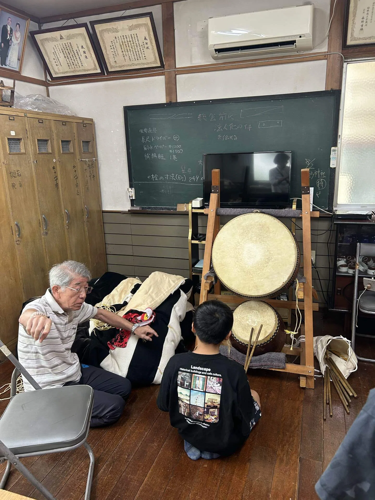 【アラサキ】太鼓 息子があの大入道の太鼓を叩くことに！【大四日市まつり】｜KUNIAKI