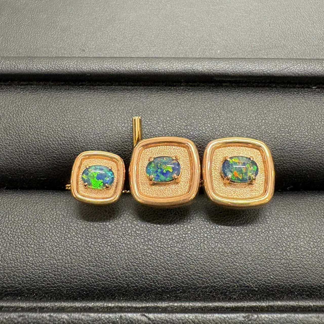 天然石 カフス カフスボタン ネクタイピン タイピン セット 真鍮製