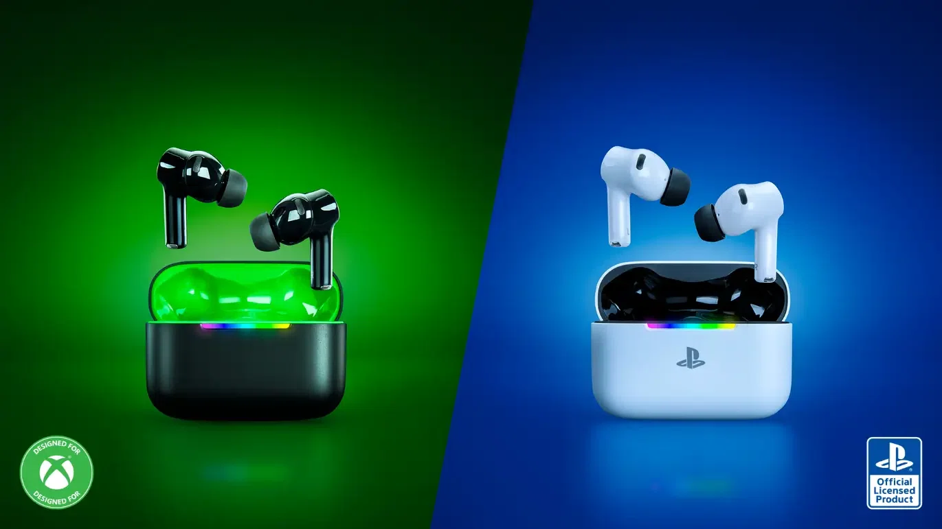 Razer、コンソール向けワイヤレスゲーミングイヤホン「Hammerhead V3 X