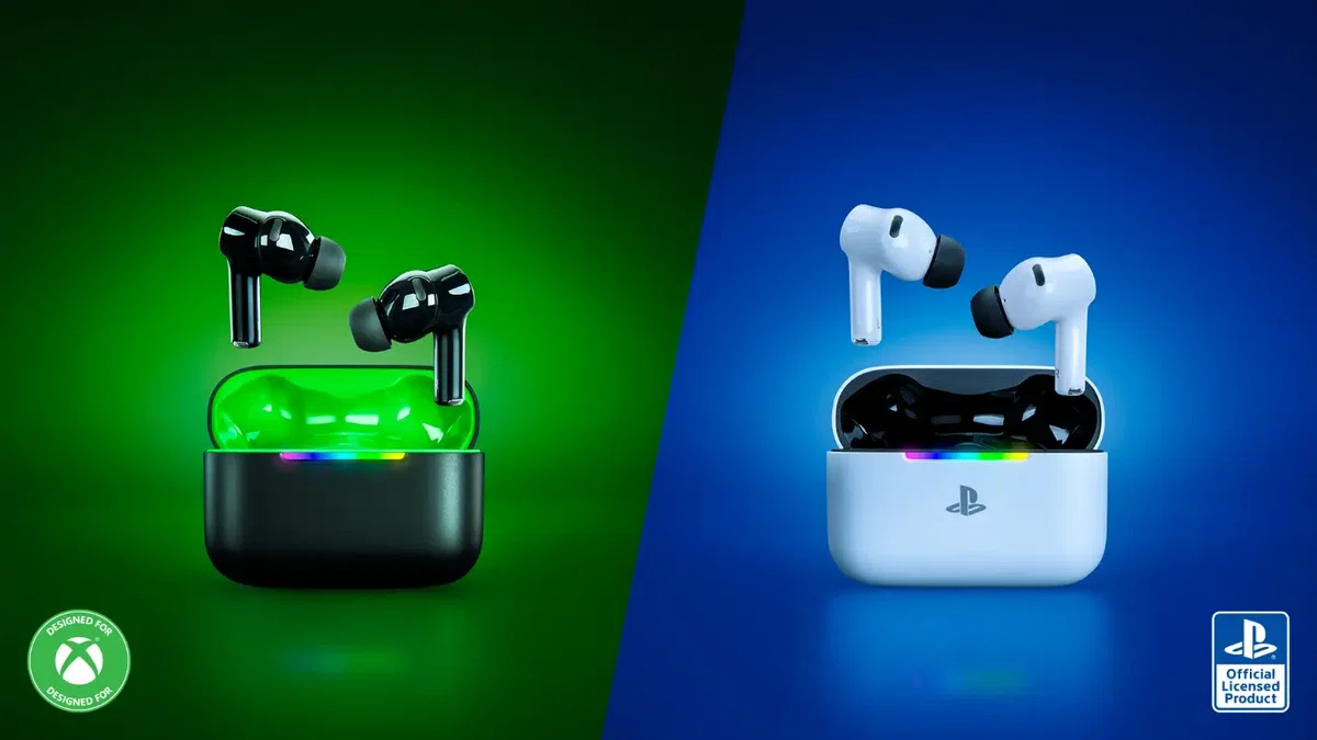 Razer、コンソール向けワイヤレスゲーミングイヤホン「Hammerhead V3 X