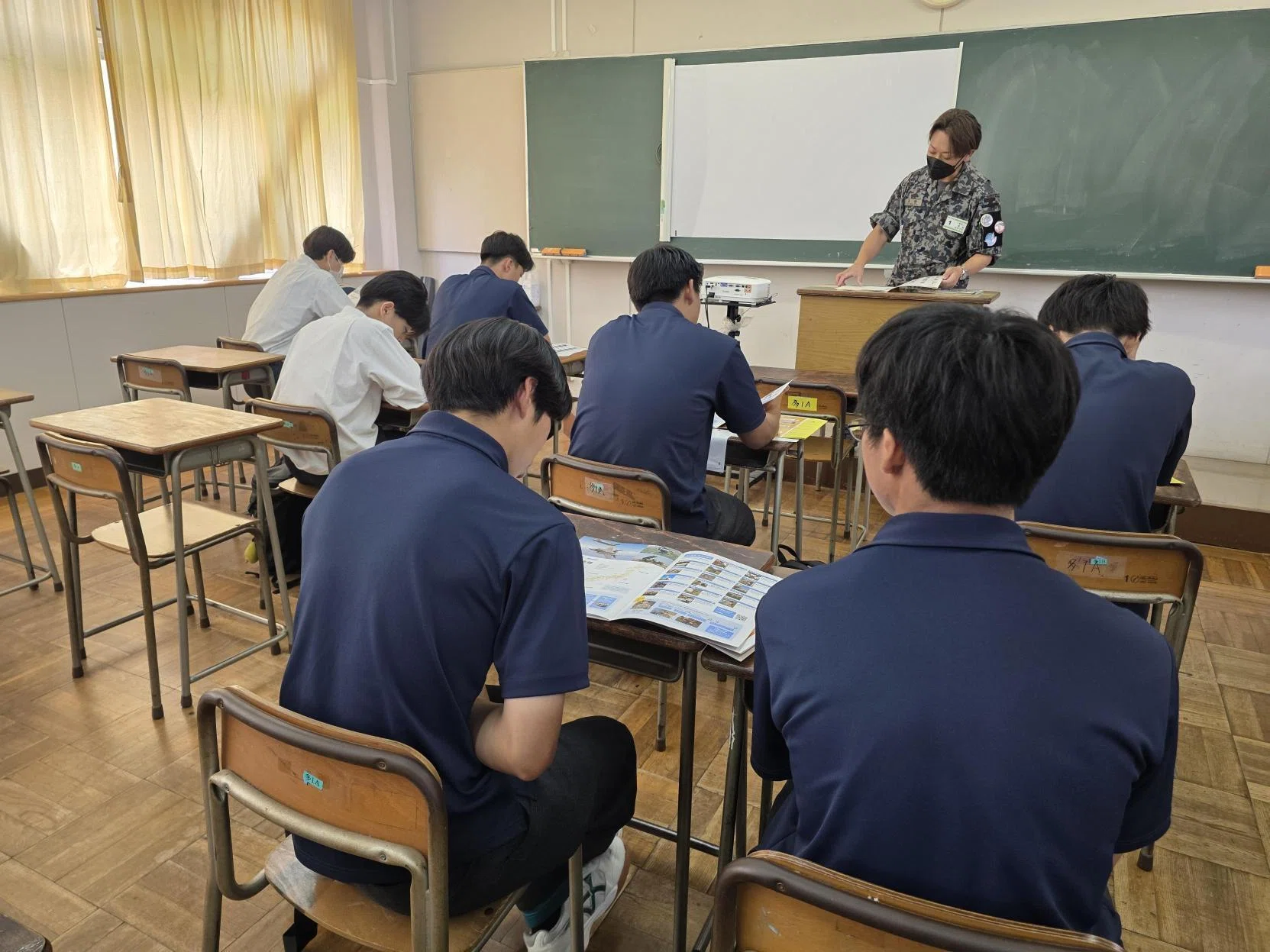 R8 自衛隊説明会｜千葉県立姉崎高等学校公式note
