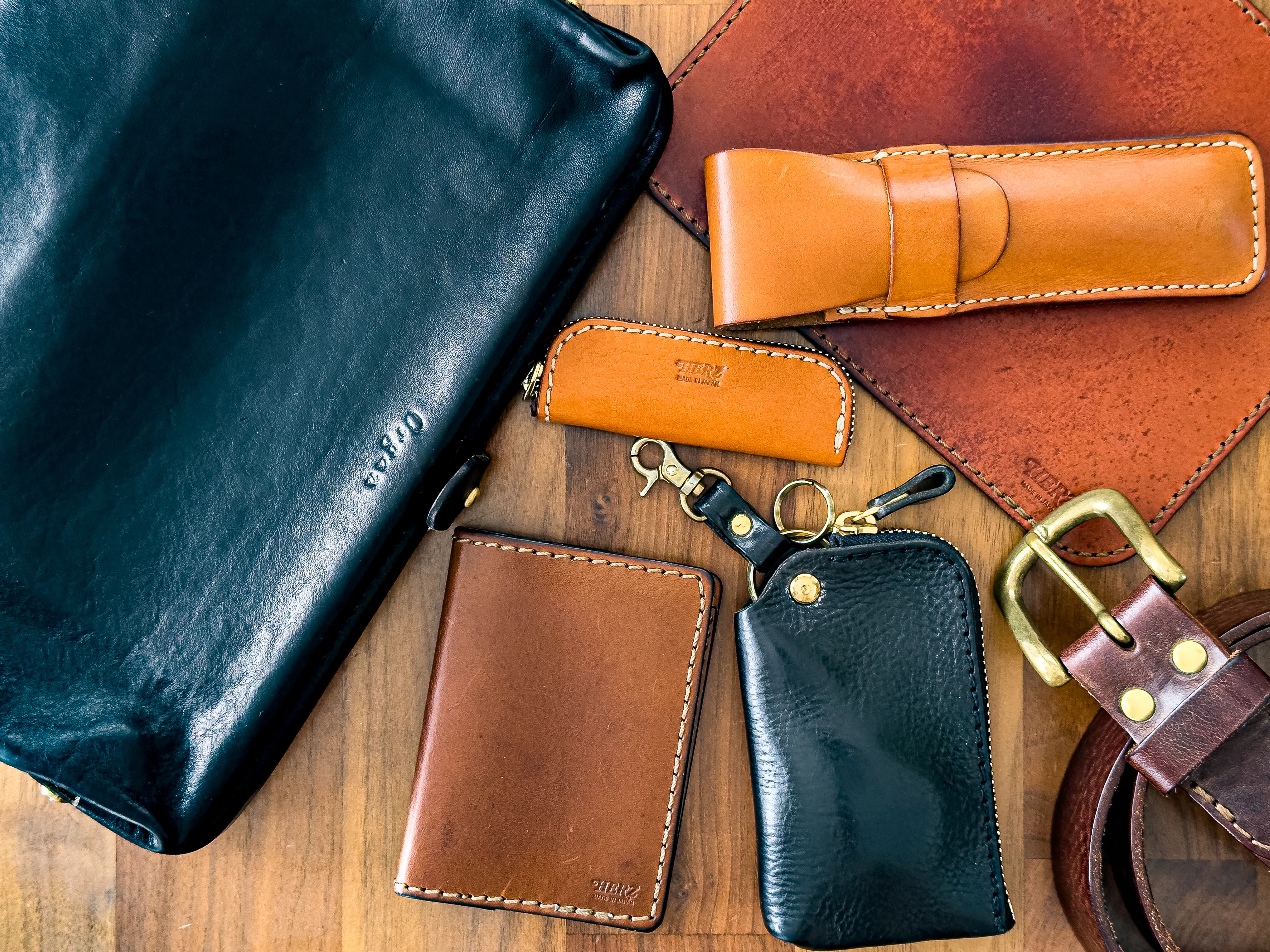 HERZ製品を使い続けた記録｜現在のエイジングを公開｜my_leather_items