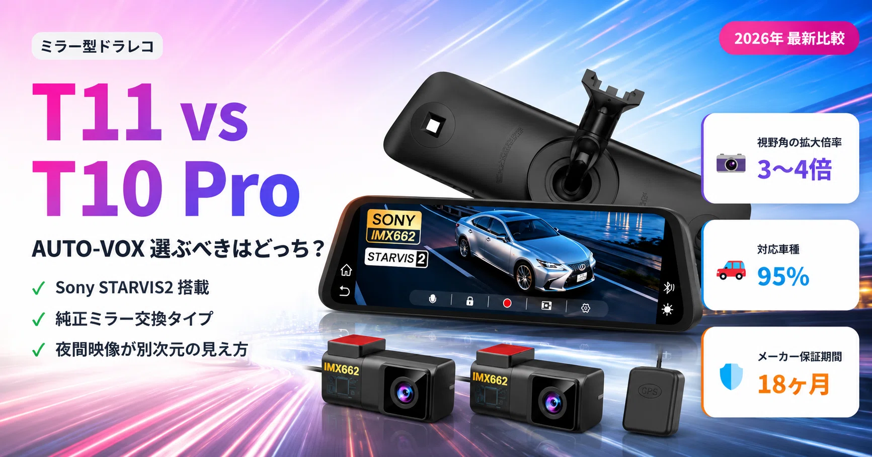 実体験レポ】AUTO-VOX T11とT10 Proを比べてわかった「選ぶべき人」の